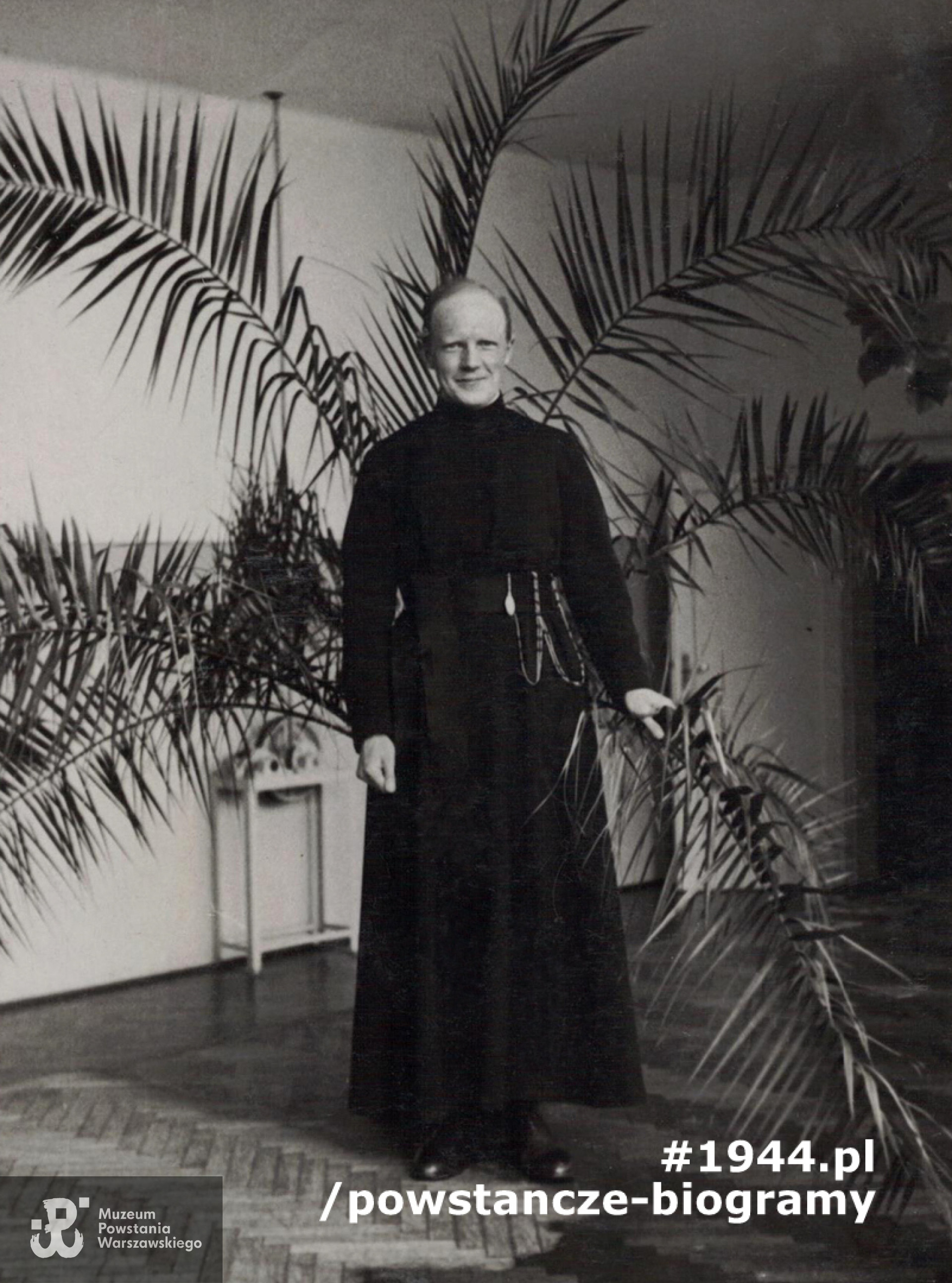 ks. Leonard Hrynaszkiewicz (1913-1944). Zdjęcie wykonane w Zakopanem. Fot. z archiwum rodzinnego udostępnił p. Piotr Jaworski. 