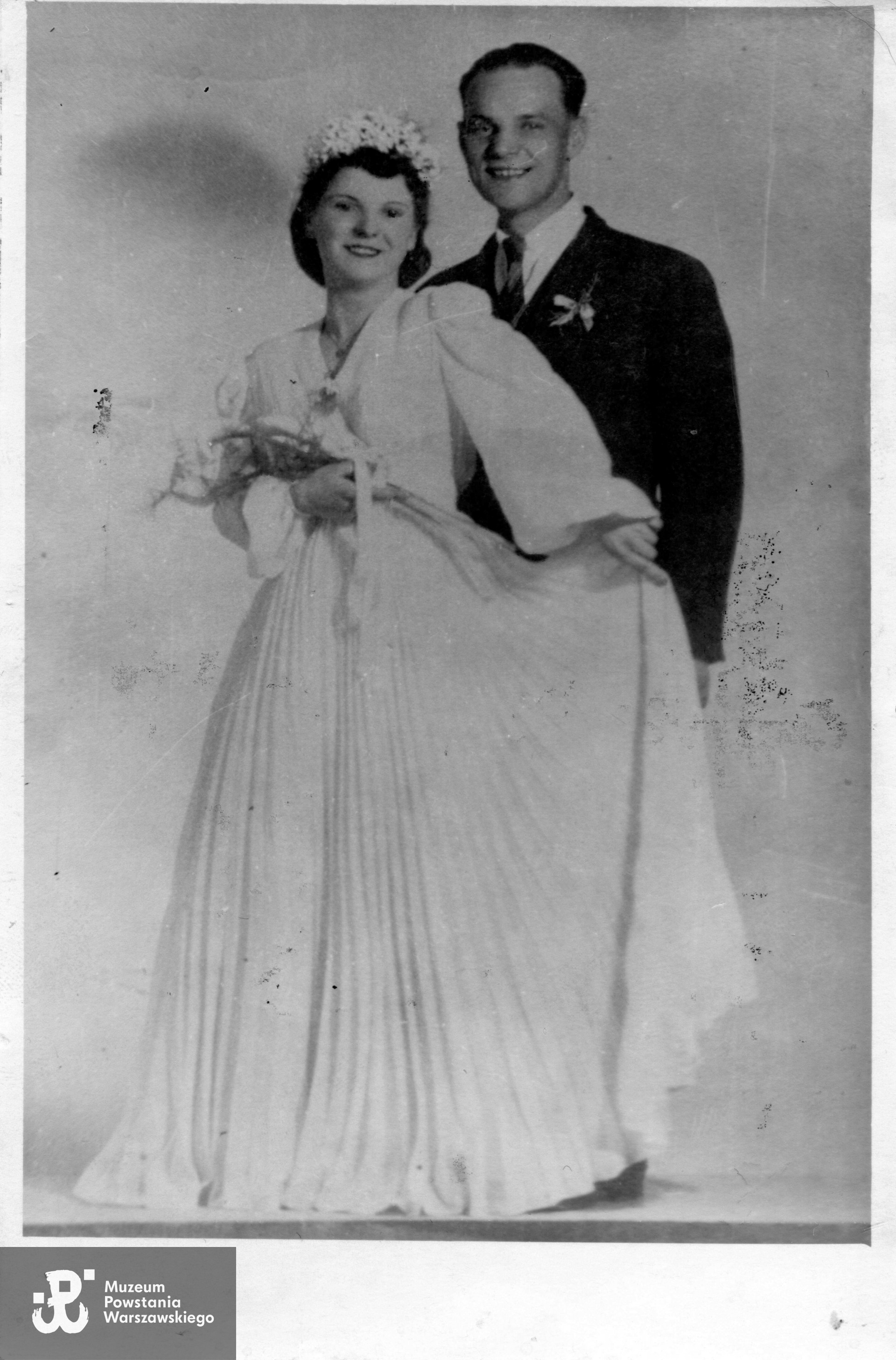 Aleksy Dolecki jako drużba.    Fot. ze zbiorów rodzinnych p. Włodzimierza Doleckiego