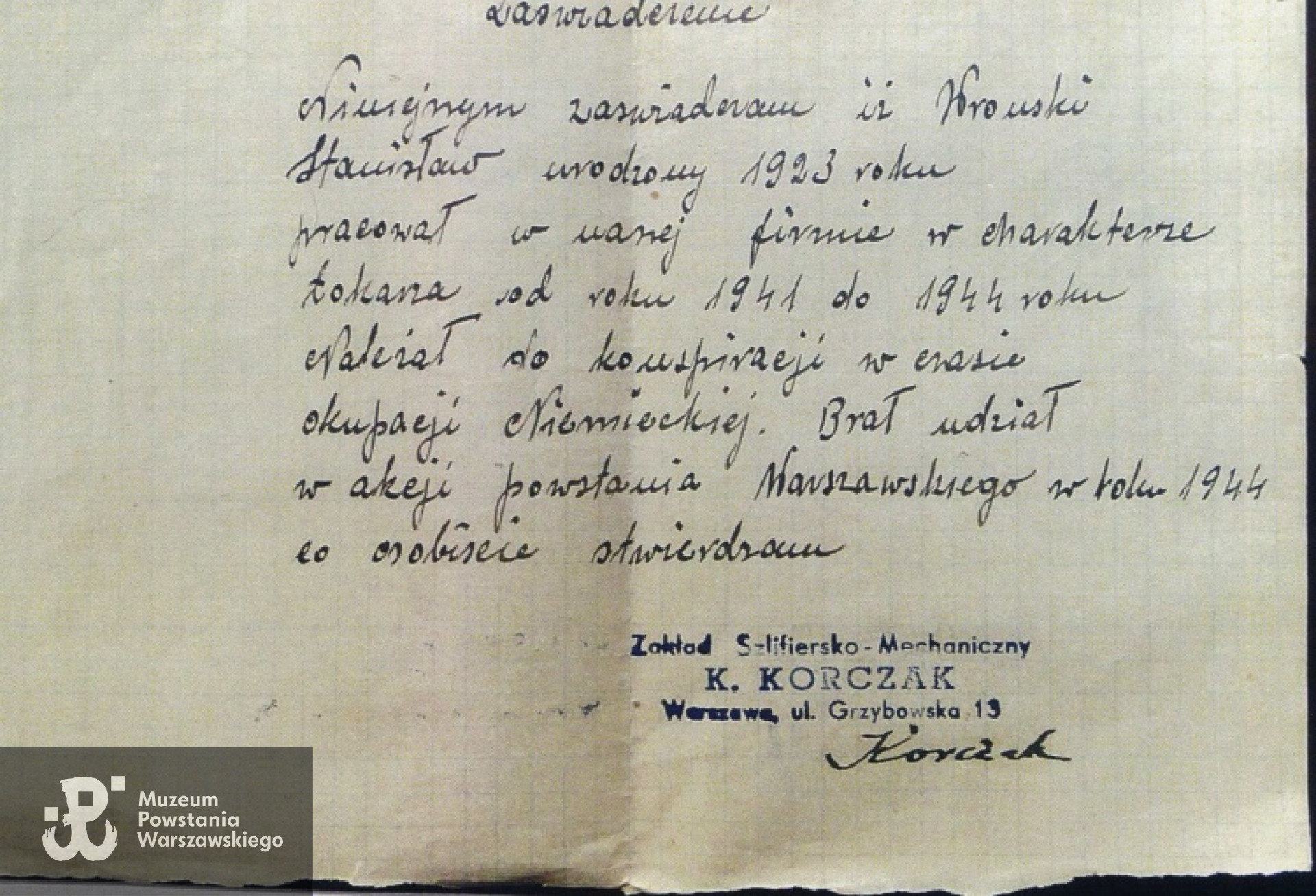 Z archiwum Krystyny Badowskiej