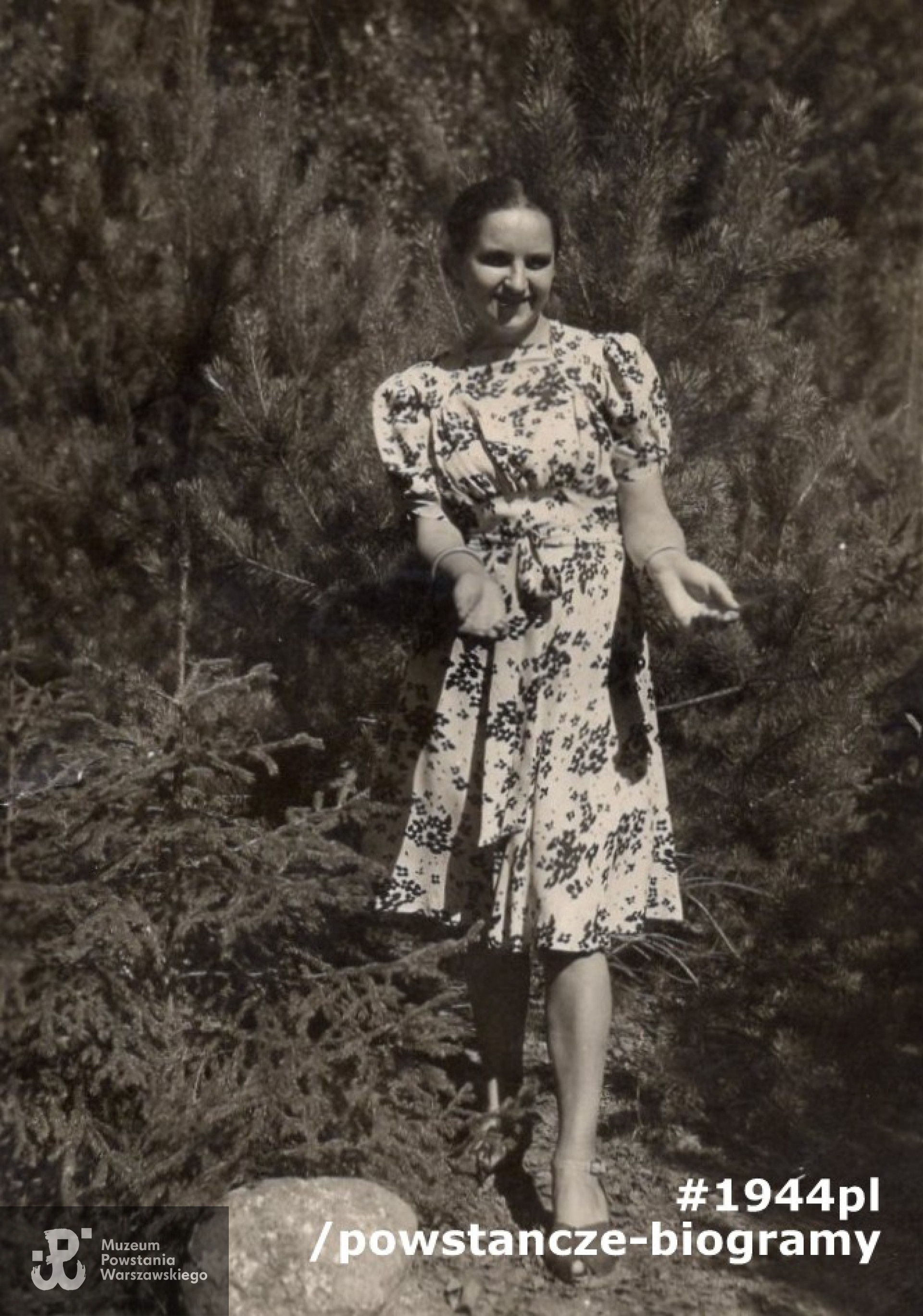 Warszawa 27/VI/1944. Fot. ze zbiorów rodzinnych, skan udostępnił p. Tomasz Fudała