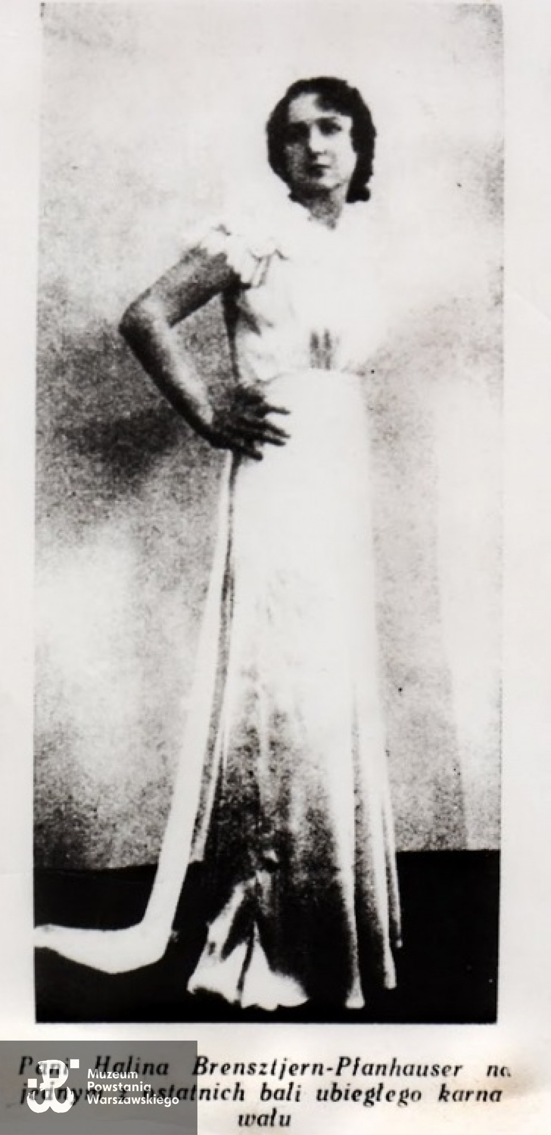 Halina Brenstiern-Pfanhauser  "Lina". Fot. z archiwum rodzinnego udostępniła p. Ewa Pfanhauser