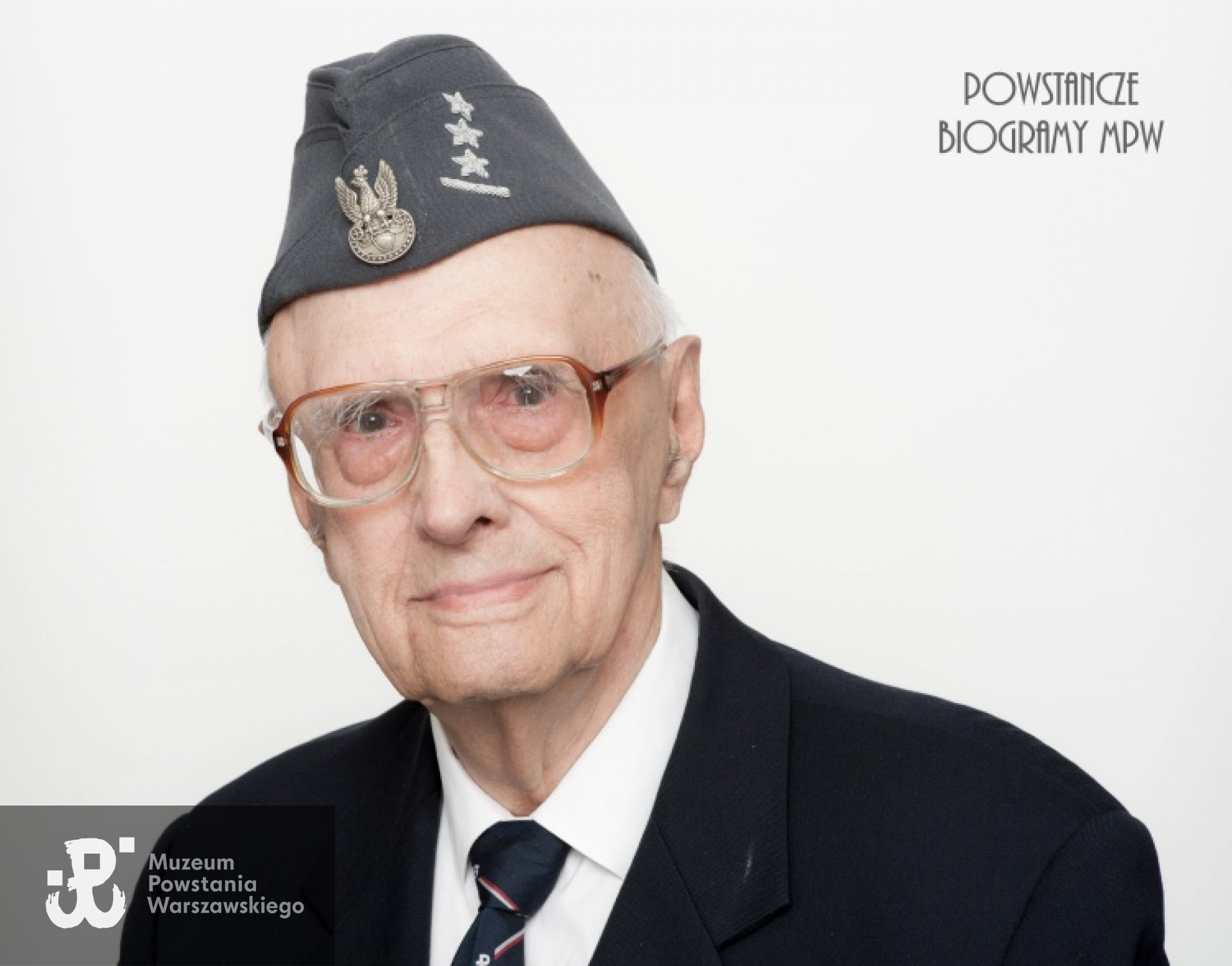 Zdjęcie z serii portretów Powstańców Warszawskich w ramach projektu "1944/70/2014" realizowanego przez grupę WWPHOTO dla uczczenia 70 rocznicy wybuchu Powstania Warszawskiego. Muzeum Powstania Warszawskiego, 22.07-04.08 2013.