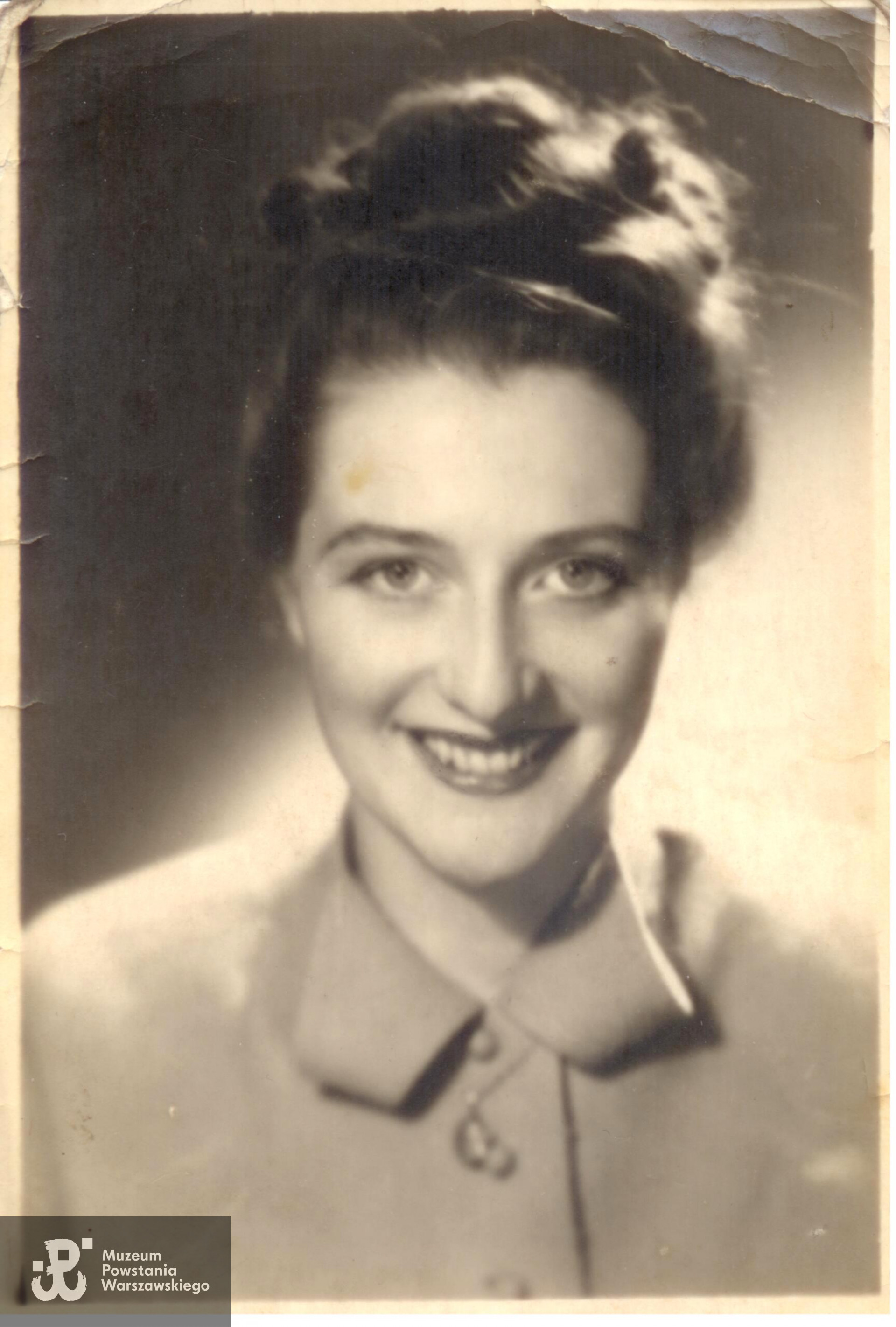 Anna Danuta Leśniewska - Sławińska (1923-2006) Fot. z archiwum rodzinnego córki