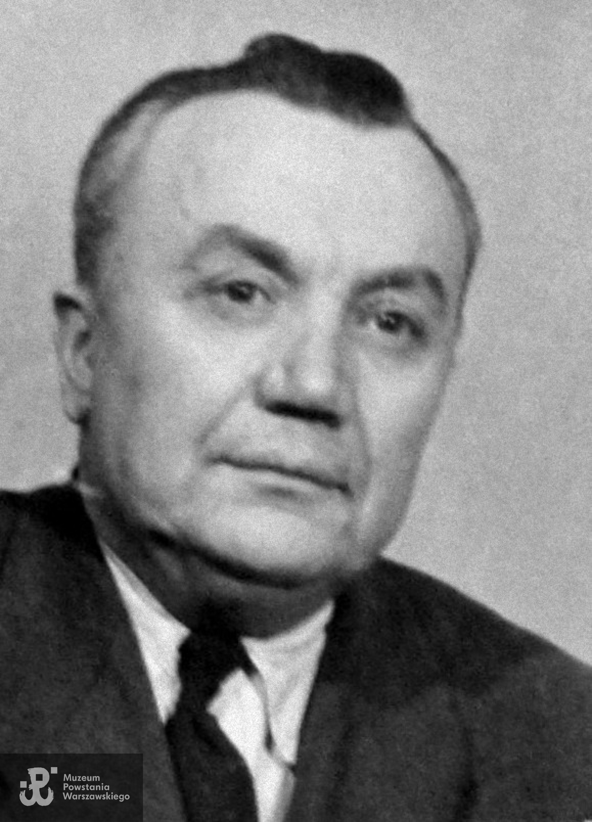 ppłk. Zygmunt Dobrowolski „Mostowicz”, „Polanowski”, „Zyndram”, „Zygmunt Zyndram” (1897-1972) - fotografia powojenna. Fot. ze zbiorów  rodzinnych p. Marcina Dobrowolskiego udostępnione za pośrednictwem p. Zbigniewa Tyszki.