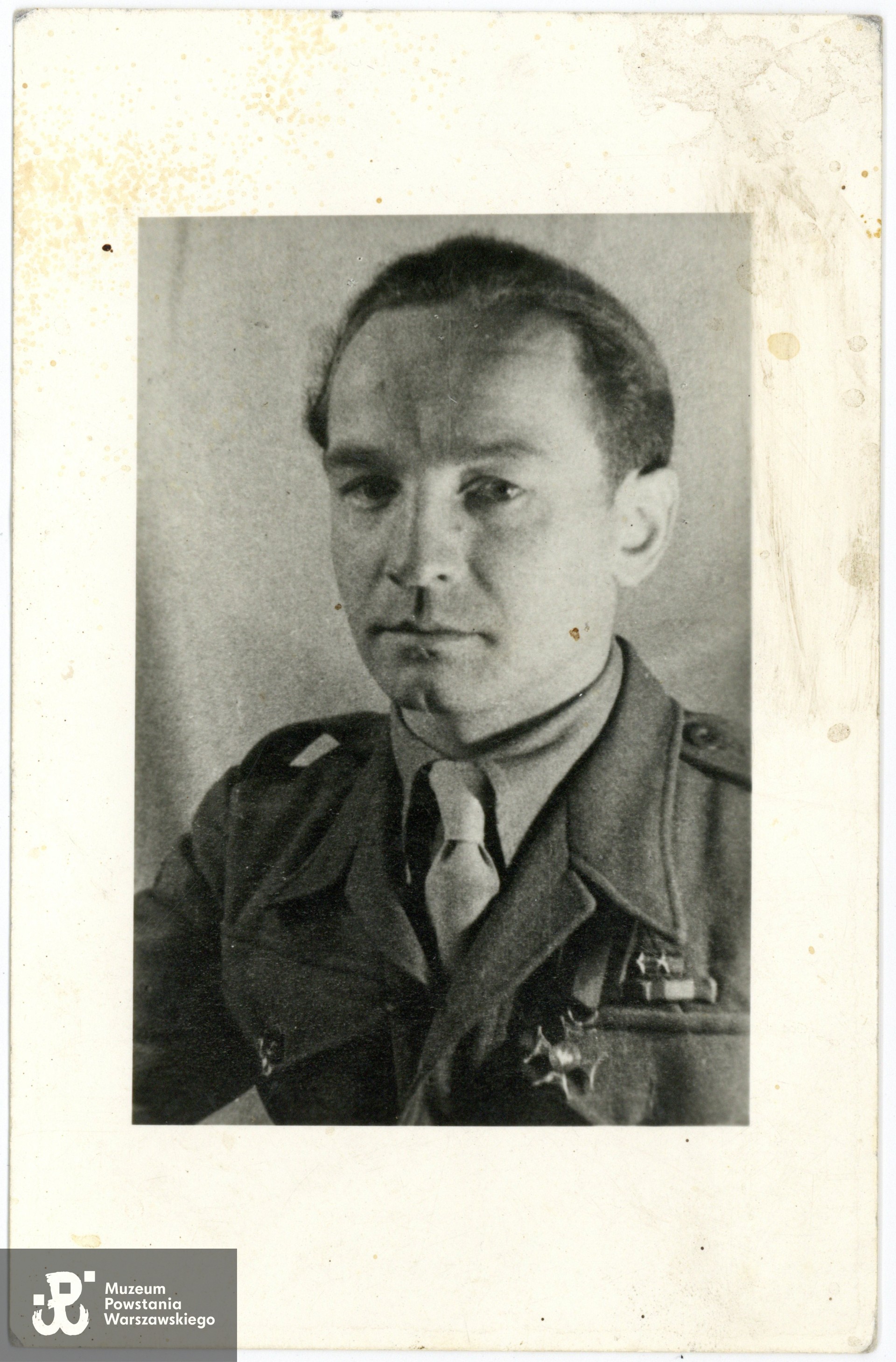 Zbigniew Blichewicz "Szczerba" (1912-1959). Fot. ze zbiorów Muzeum Powstania Warszawskiego, dar p. Barbary Bobrownickiej-Fricze