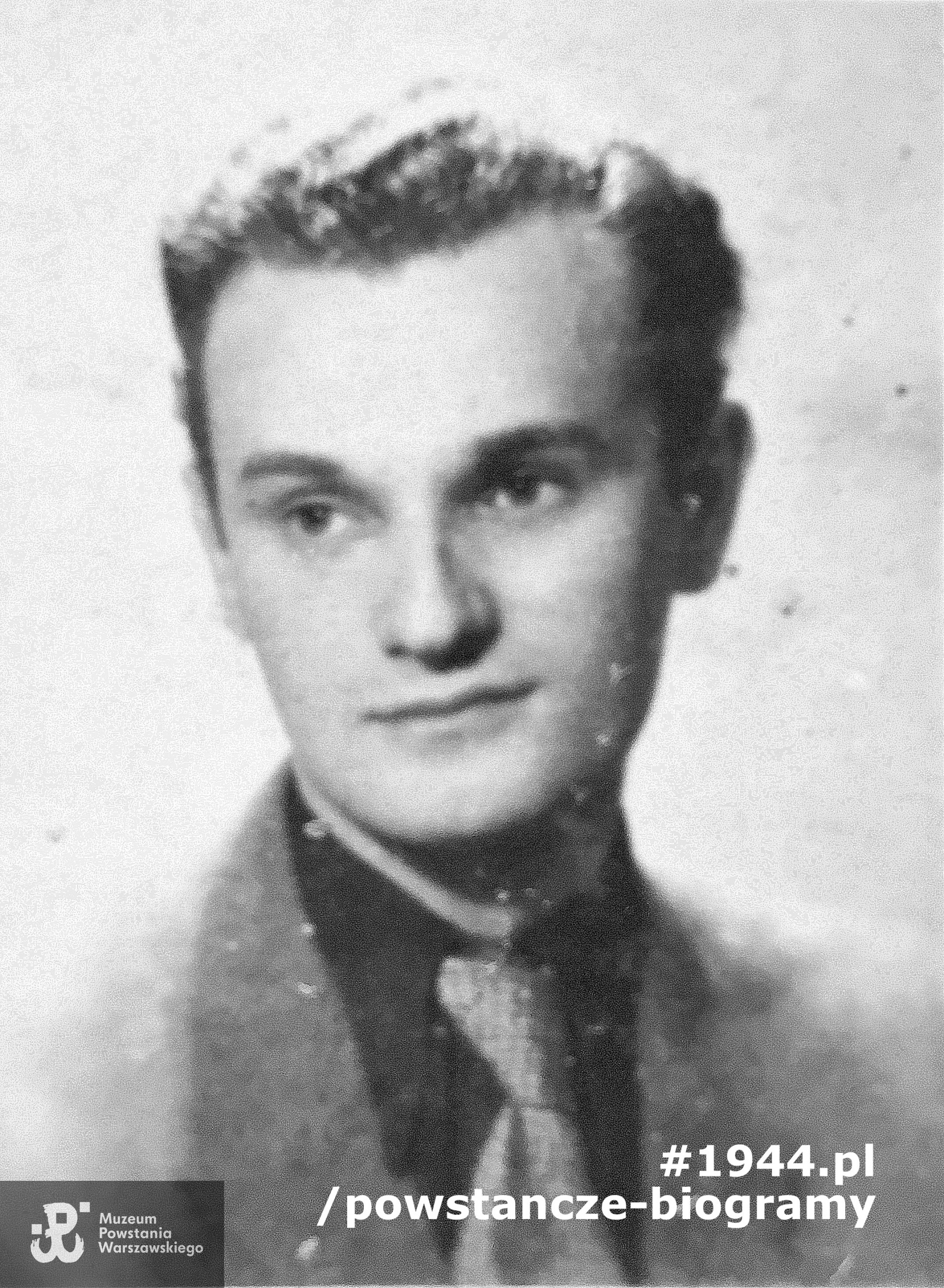 Tadeusz Lucjan Komorowski ps. "Kilof" (1925 - 1991). Fot. udostępniła p. Alicja Wocial