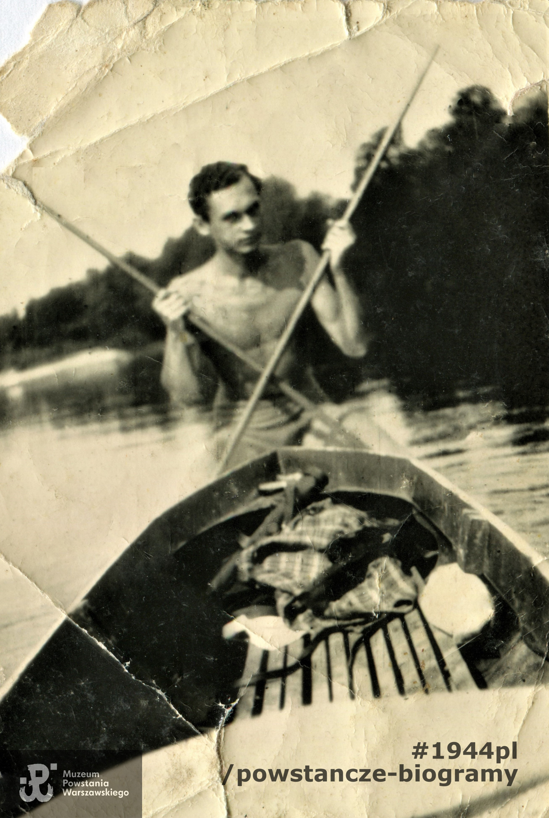 Skan: materiały do Słownika Biograficznego Uczestników Powstania Warszawskiego - Pokój Kombatanta, udostępnia p. Janina Jankowska