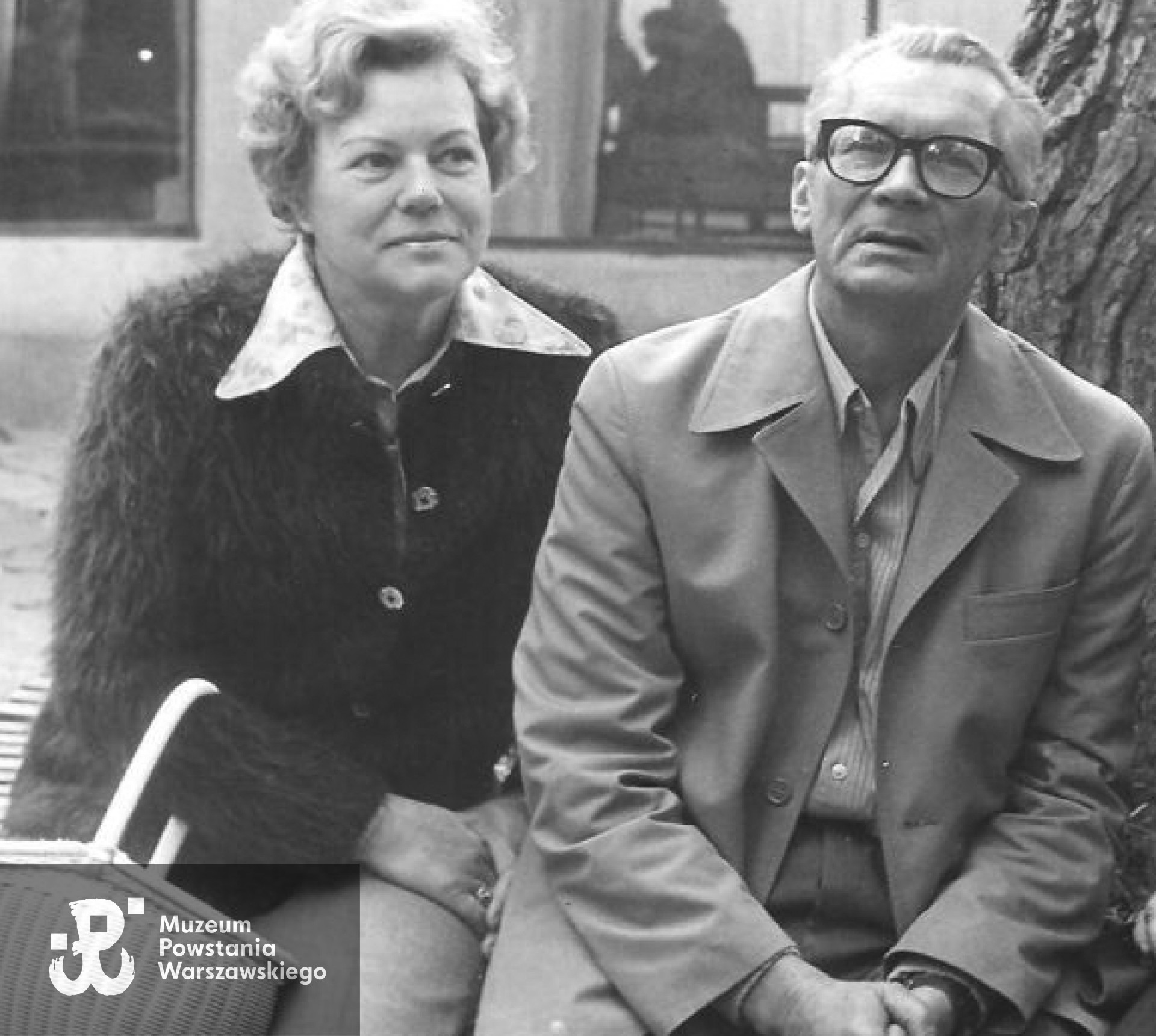 Z żoną Zofią. Fot. udostępnił p. Bogdan Zakrzewicz