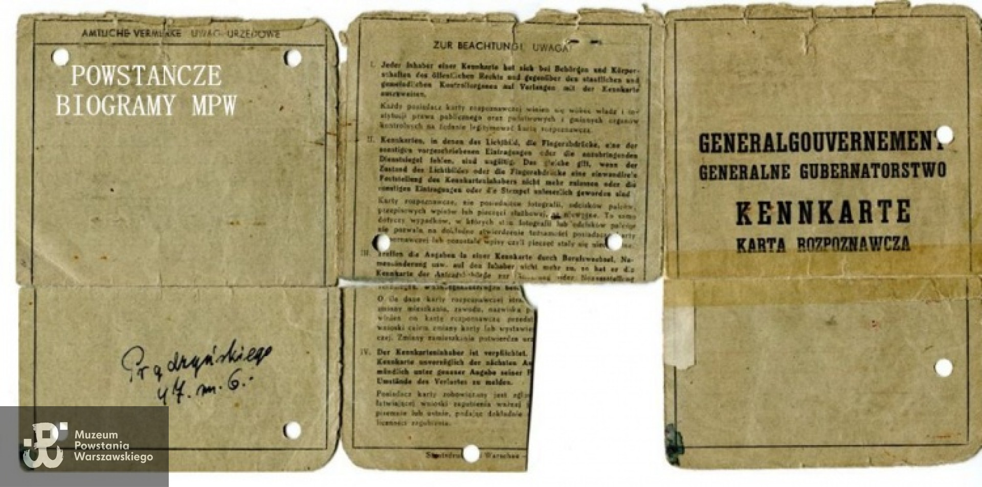 Fot. z archiwum rodzinnego udostępnione przez p. Annę i Andrzeja Dąbrowskich.