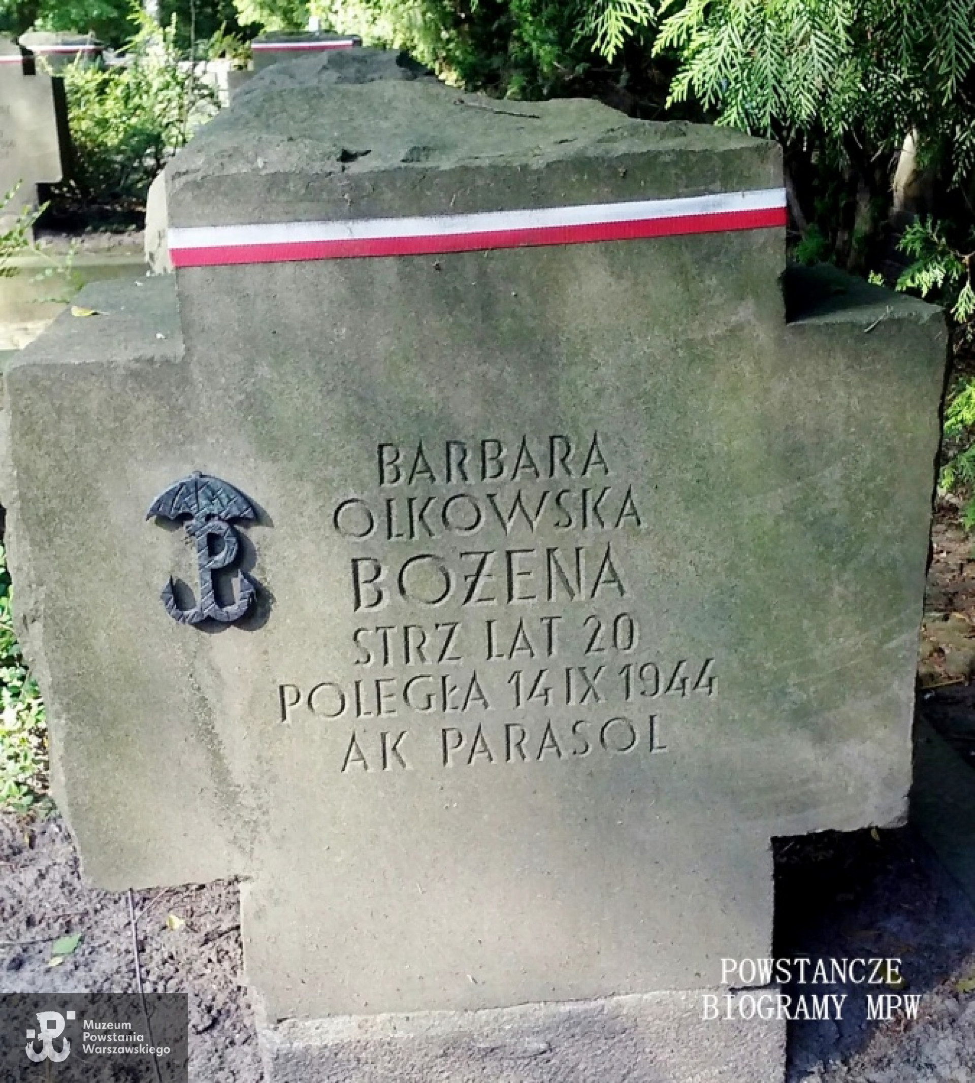 Cmentarz Wojskowy na Powązkach. Fot. udostępniła Magdalena Ciok.