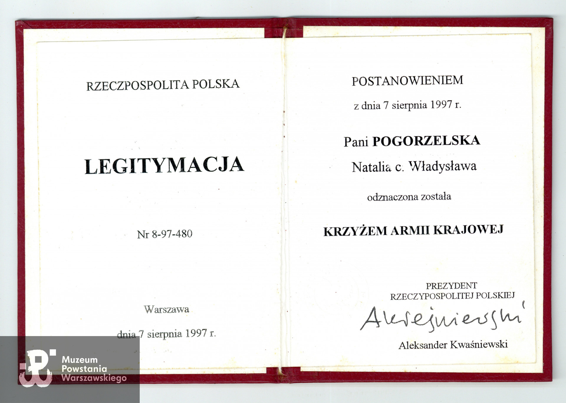 Ze zbiorów rodzinnych, udostępnił p. Krzysztof Pogorzelski.