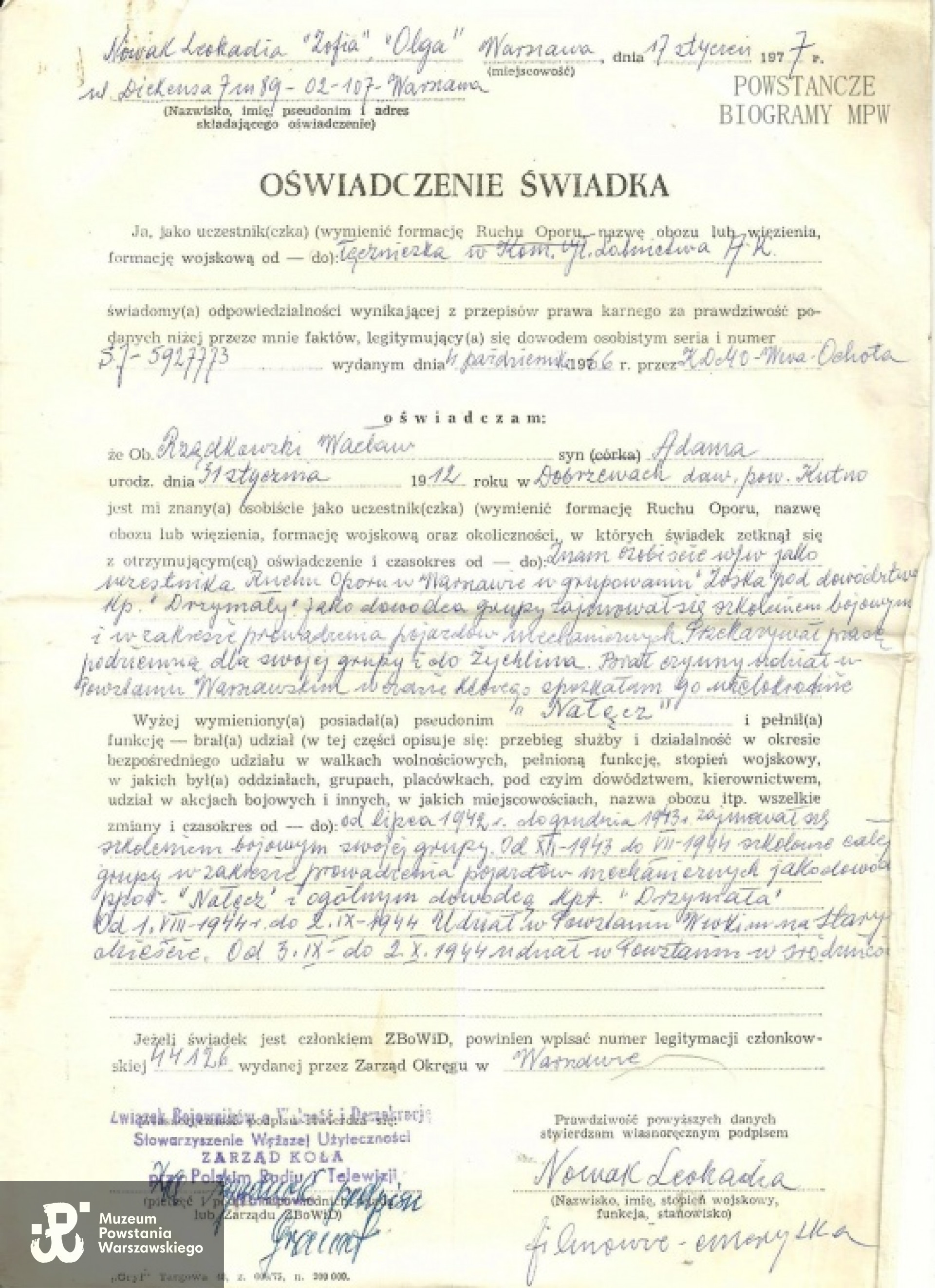 Fot. archiwum rodzinne