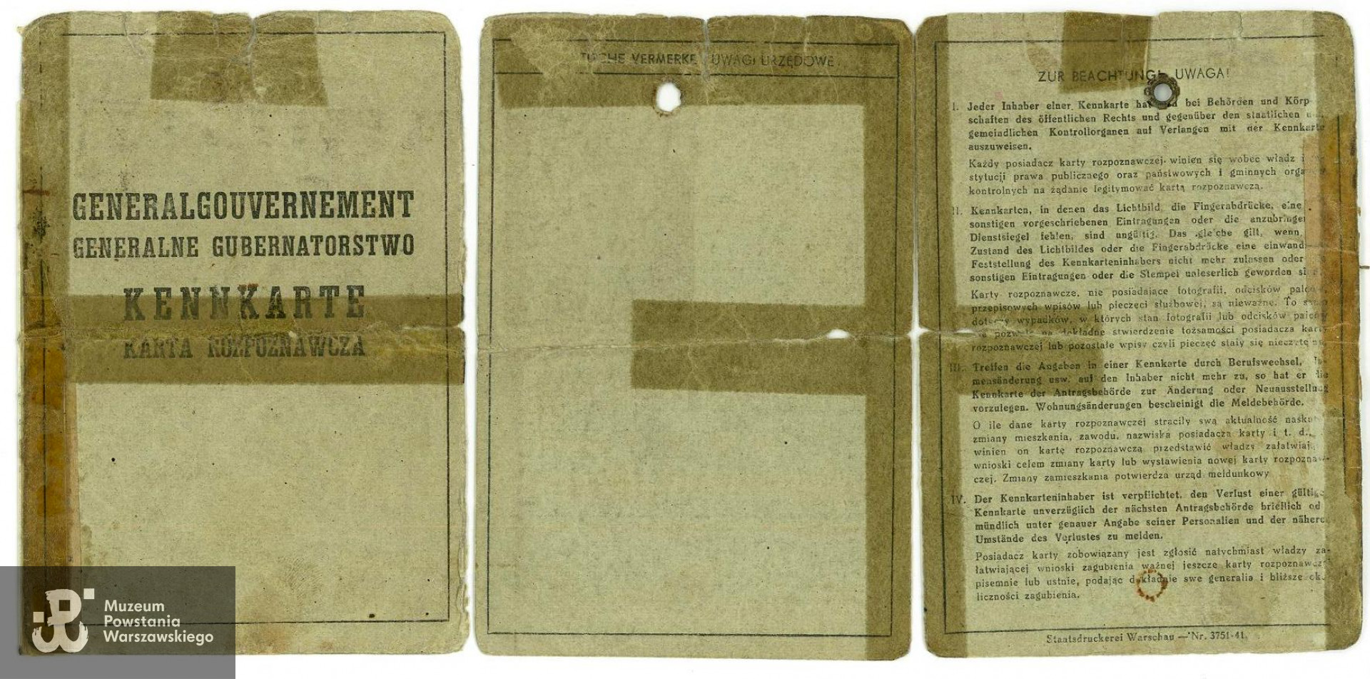 Skan: materiały do Słownika Uczestników PW - Pokój Kombatanta