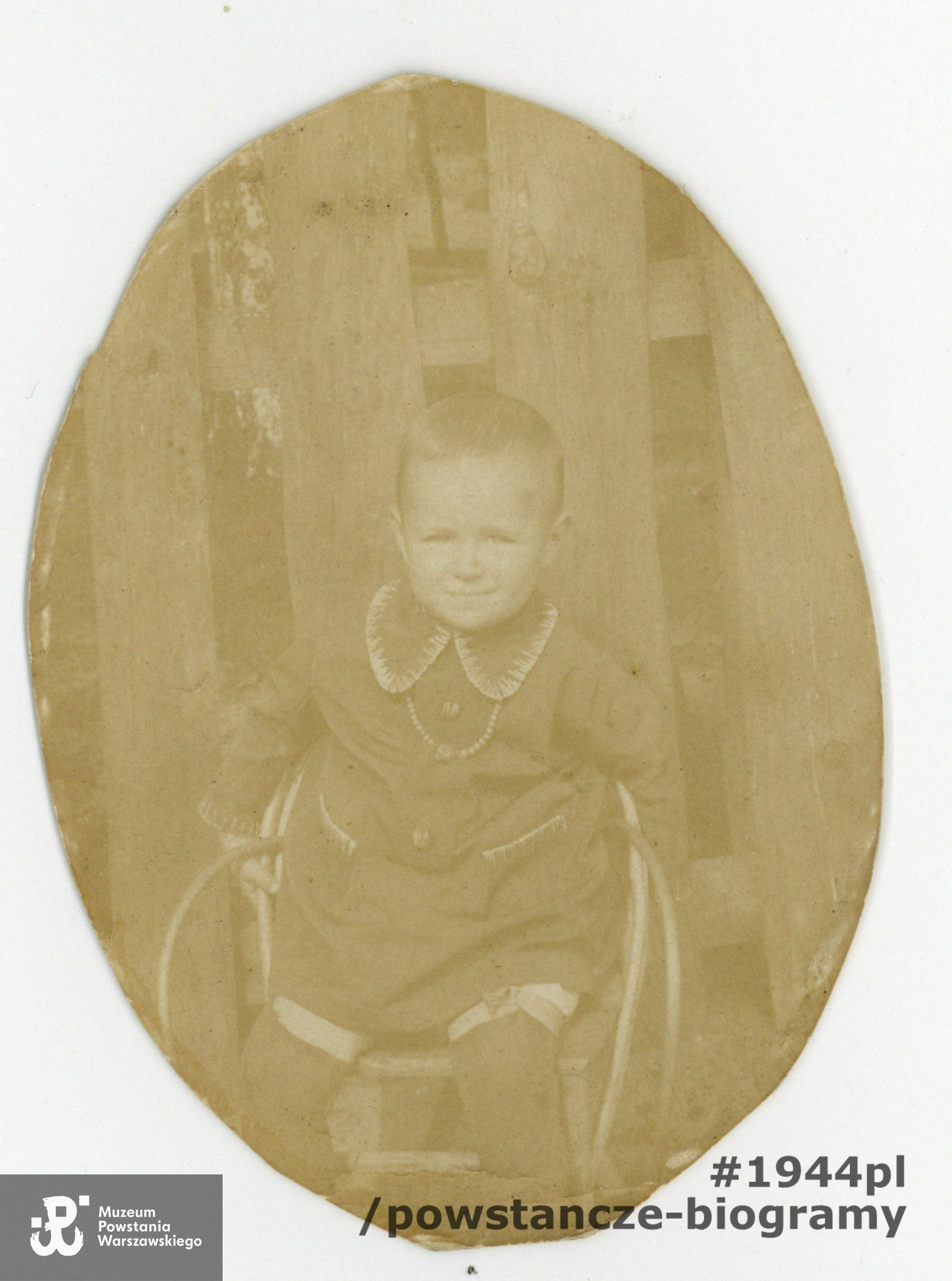 Maria Wolska: dzieciństwo. Fot. z archiwum rodzinnego udostępnił p. Jan Fuhrmann