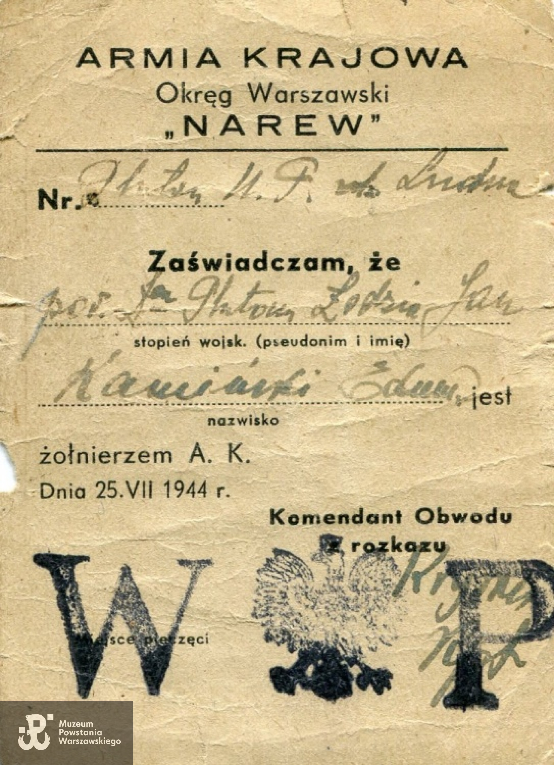 Z archiwum rodzinnego Jerzego Bendera