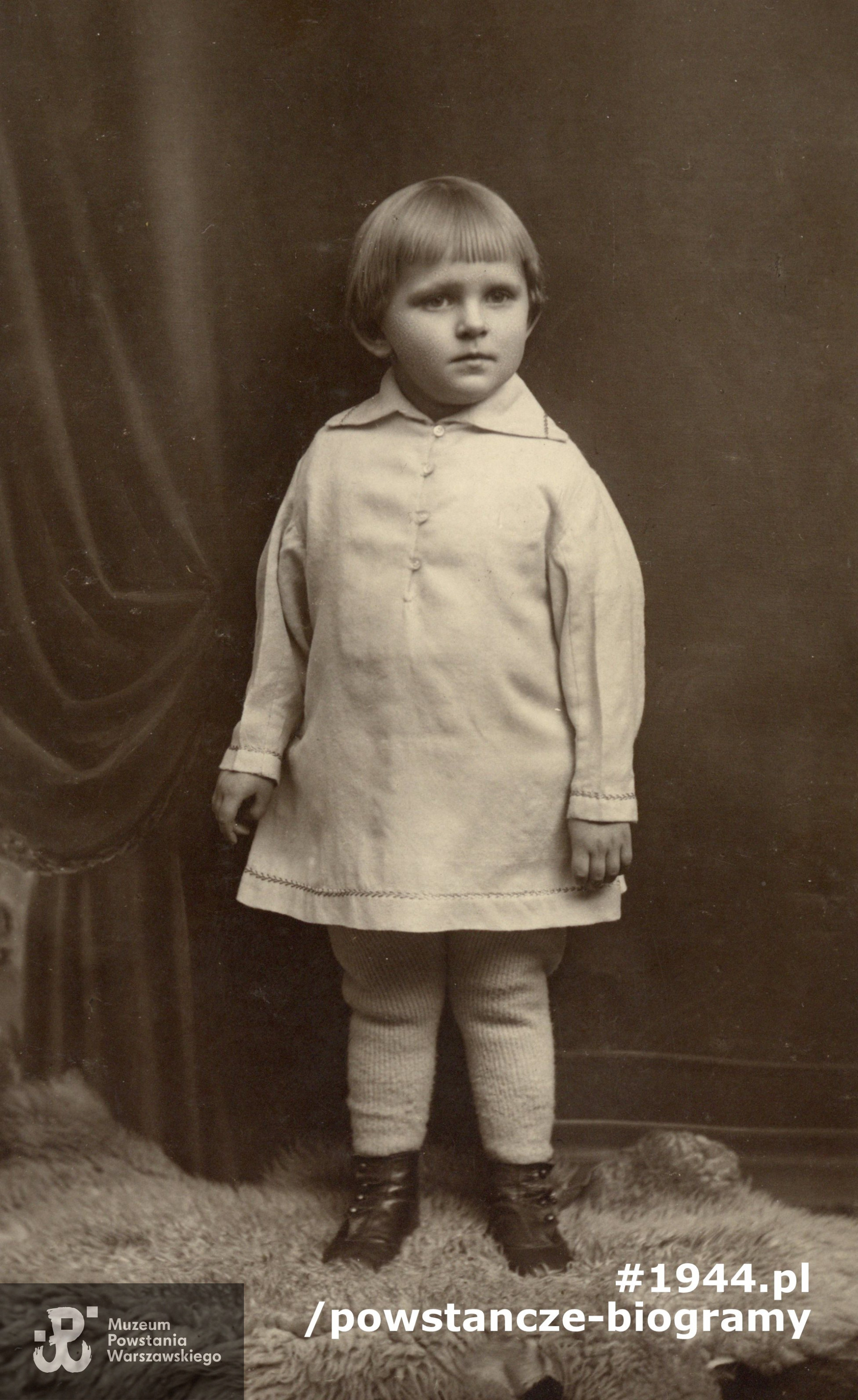 Jadwiga Kowalczyk w okresie dzieciństwa. Fot. z archiwum rodzinnego p. Feliksa Krzywickiego, obecnie w zbiorach Muzeum Powstania Warszawskiego