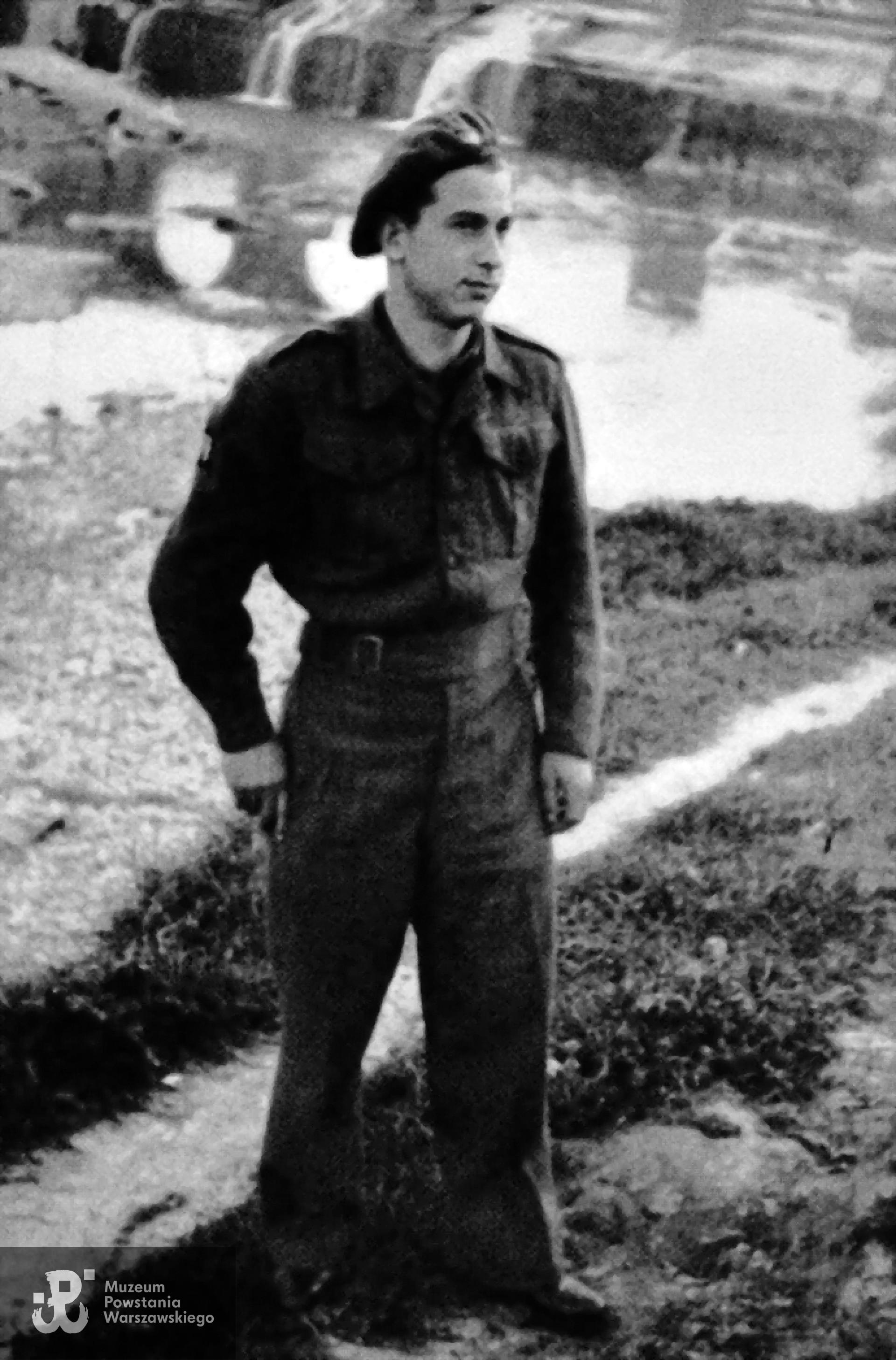 Marian Kryński "Sobol". Skan wykonano w Dziale Kombatanta MPW, 04/2026