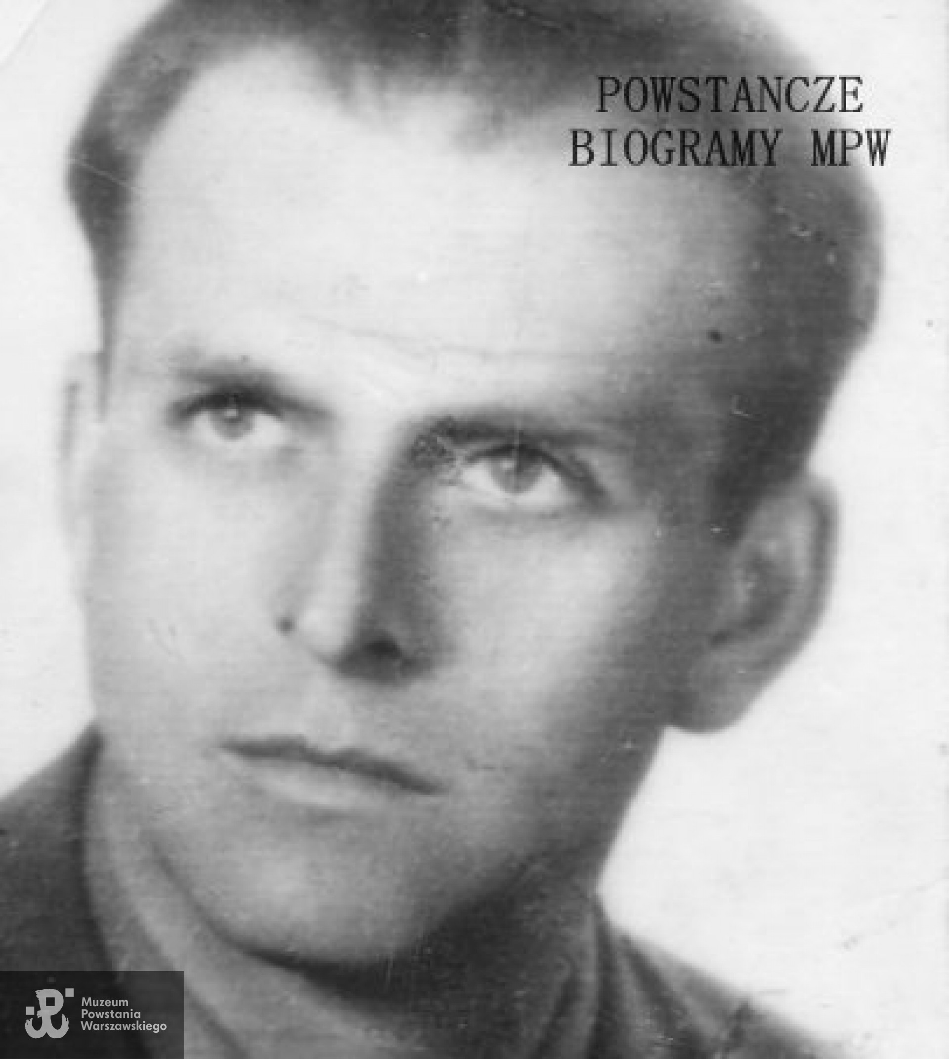kpr. pchor. Zbigniew Kuszner "Sokół" (1920-2003) Fot. archiwum rodzinne