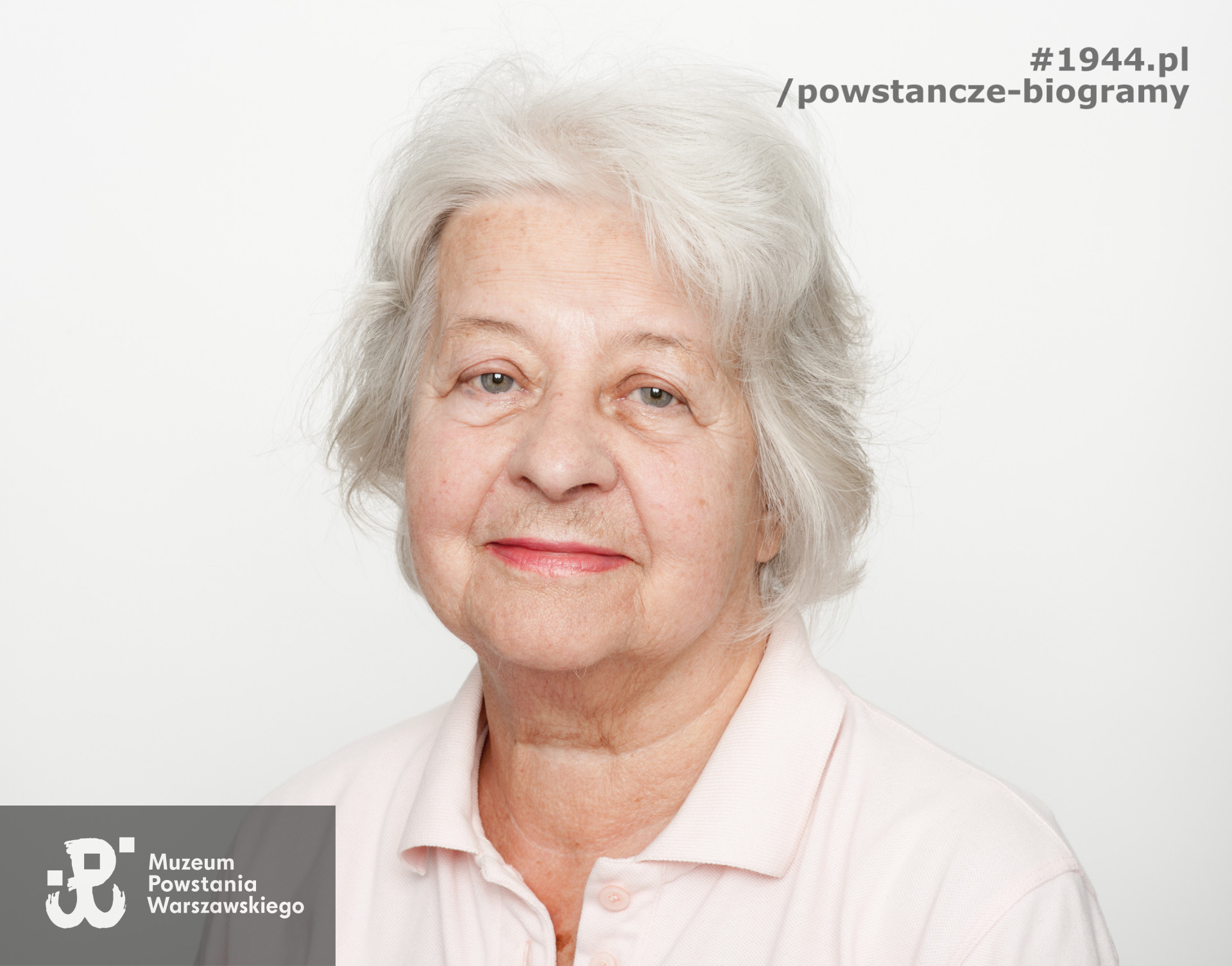 Zdjęcie z serii portretów Powstańców Warszawskich wykonanych w ramach projektu "1944/70/2014" realizowanego przez grupę WWPHOTO dla uczczenia 70. rocznicy wybuchu Powstania Warszawskiego. Muzeum Powstania Warszawskiego, 22.07-04.08 2013.