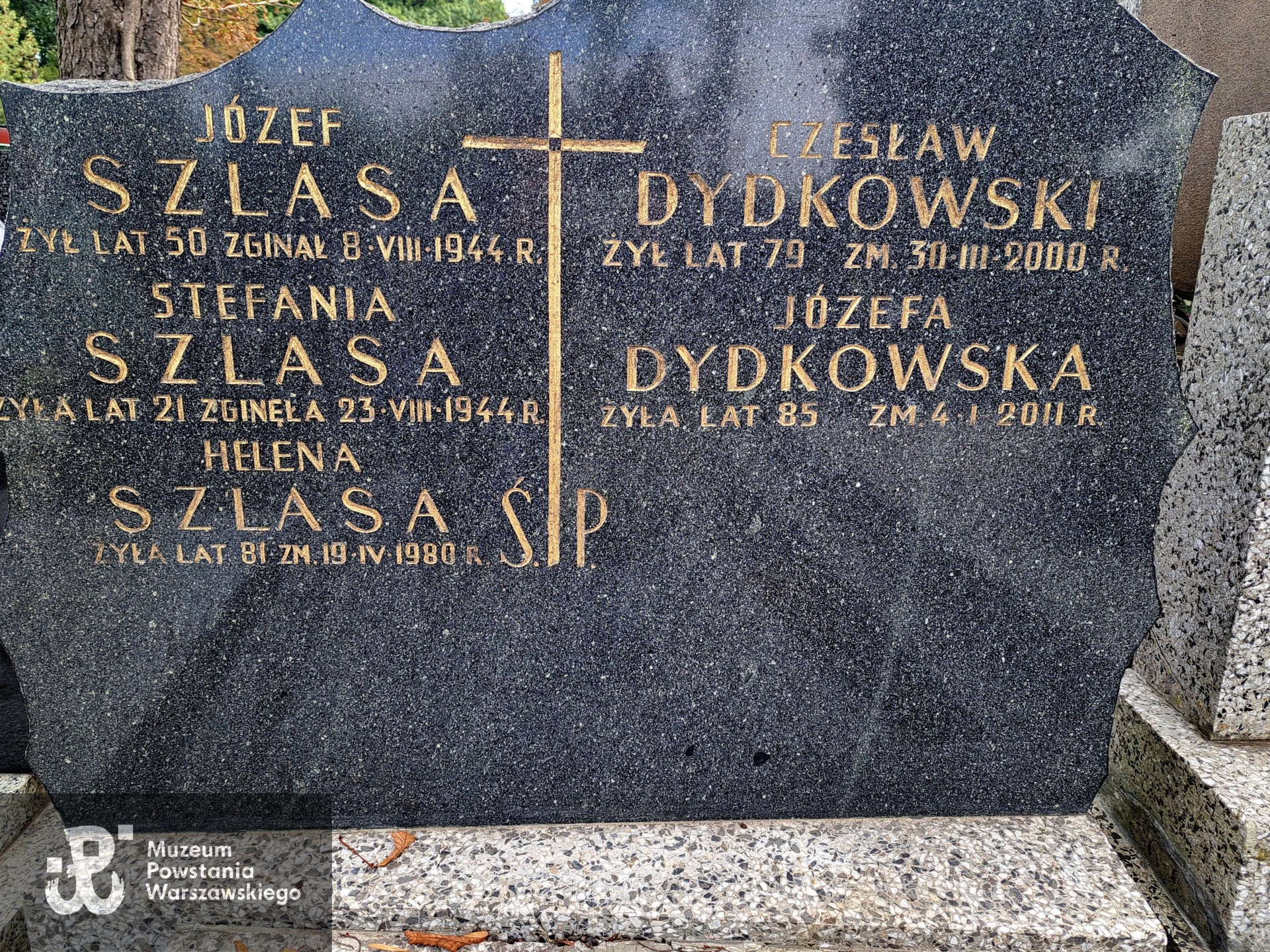 Mogiła na Cmentarzu Wolskim - kwatera 25, rząd 1, miejsce 25. Fot. Agnieszka Nowak dla projektu Baza Grobów Powstańczych, 2025