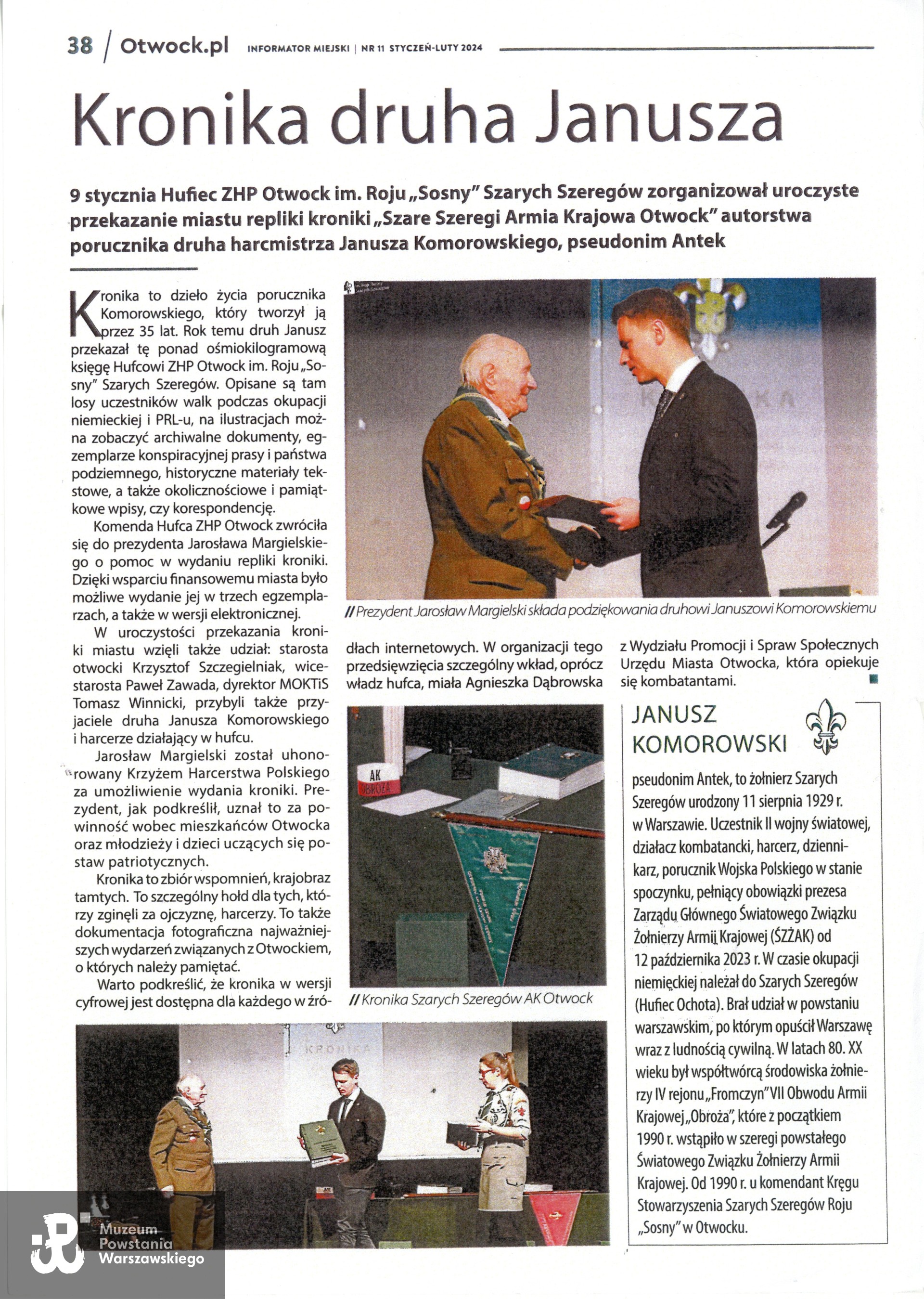 Ze zbiorów p. Janusza Komorowskiego ps. Antek 