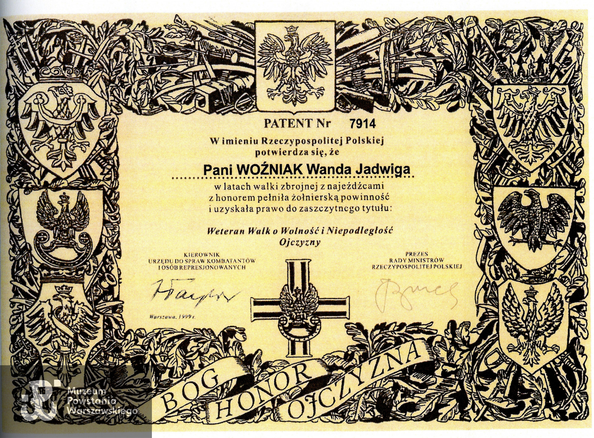 Z archiwum rodzinnego p. Anny Leszczyńskiej z domu Woźniak 