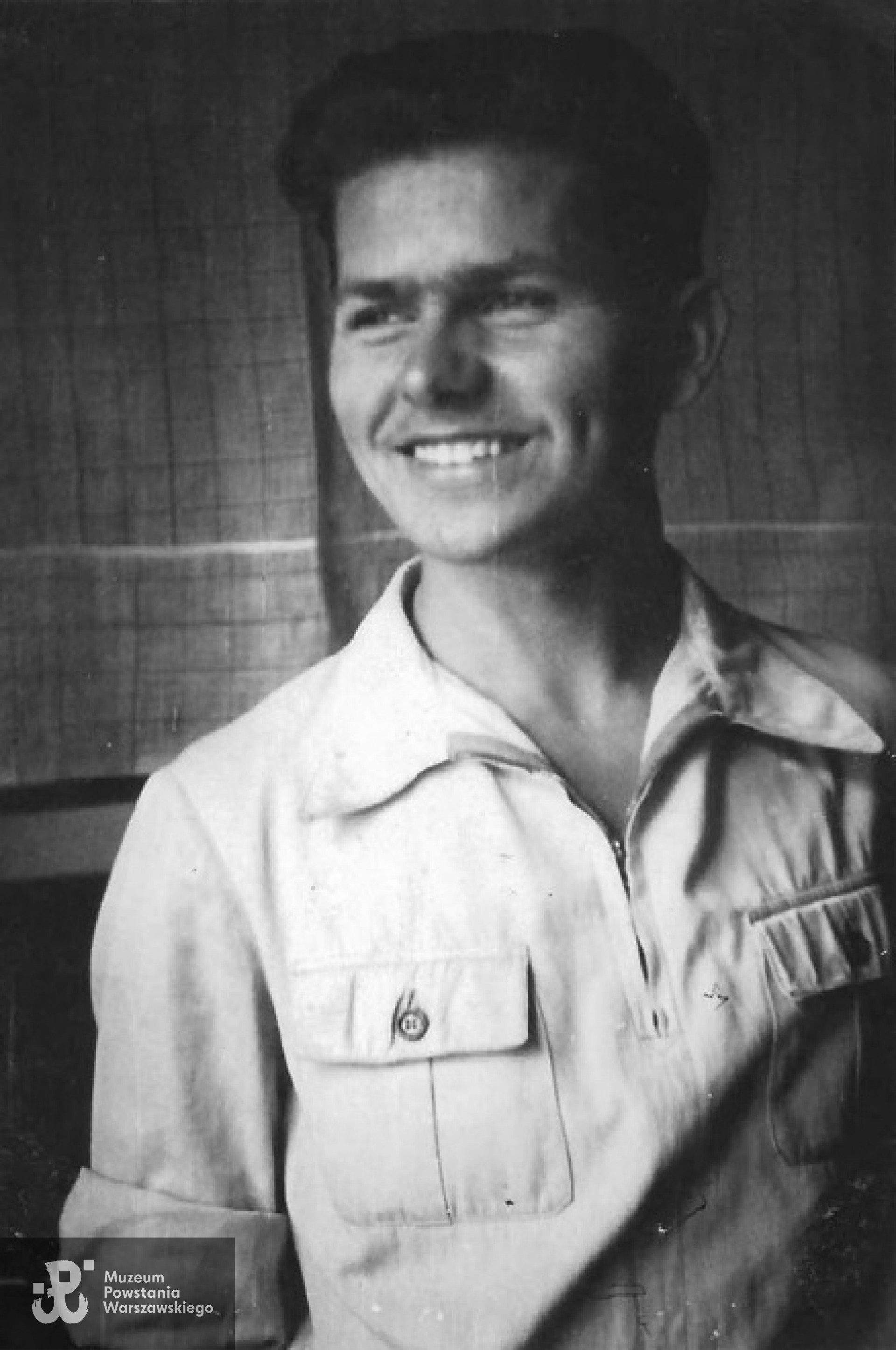 kpr. pchor.  Janusz Skrzyński "Śmiały" (1924-1945). Fot. udostępniła  p. Ewa Marchow  (edycja: 07/2012)