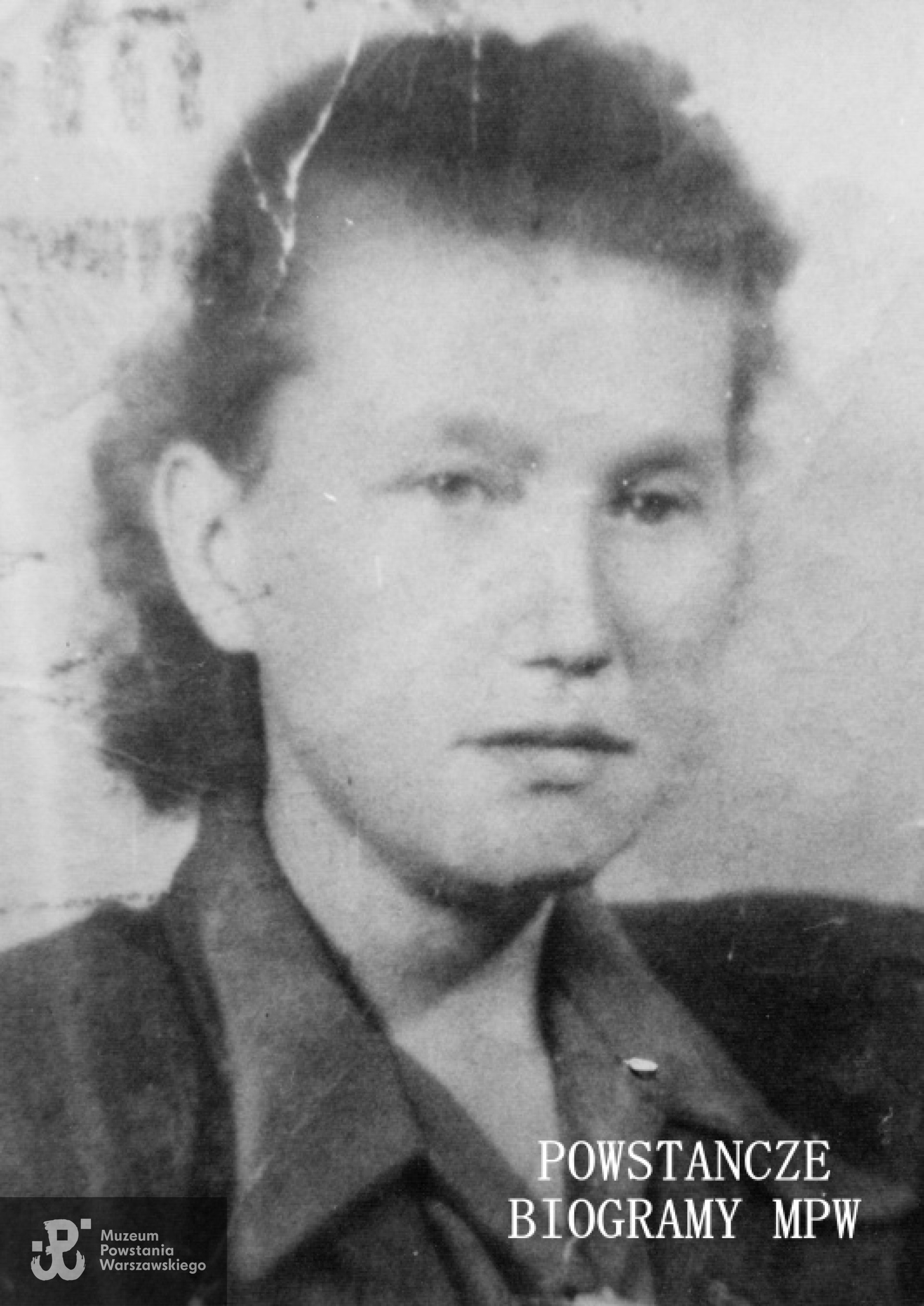 Helena Irena Kowalska - Szpakowska "Kubuś" (1923-2001). Fot. ze zbiorów Muzeum Powstania Warszawskiego, sygn. P/4265