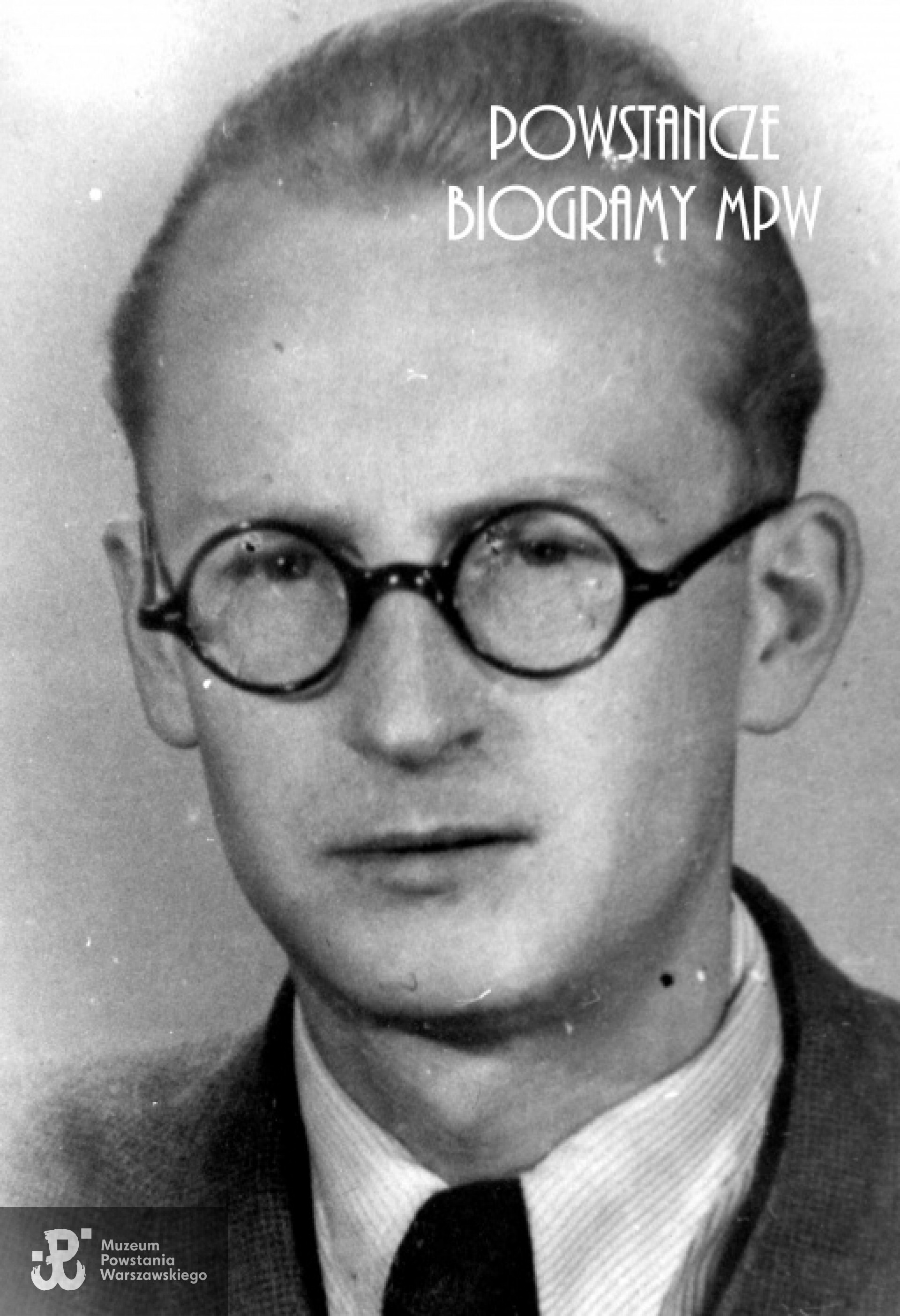 ppor. Henryk Kozłowski "Kmita" (1922-2007). Fotografia portretowa ze zbiorów Muzeum Powstania Warszawskiego, sygn. MPW-IK/4325