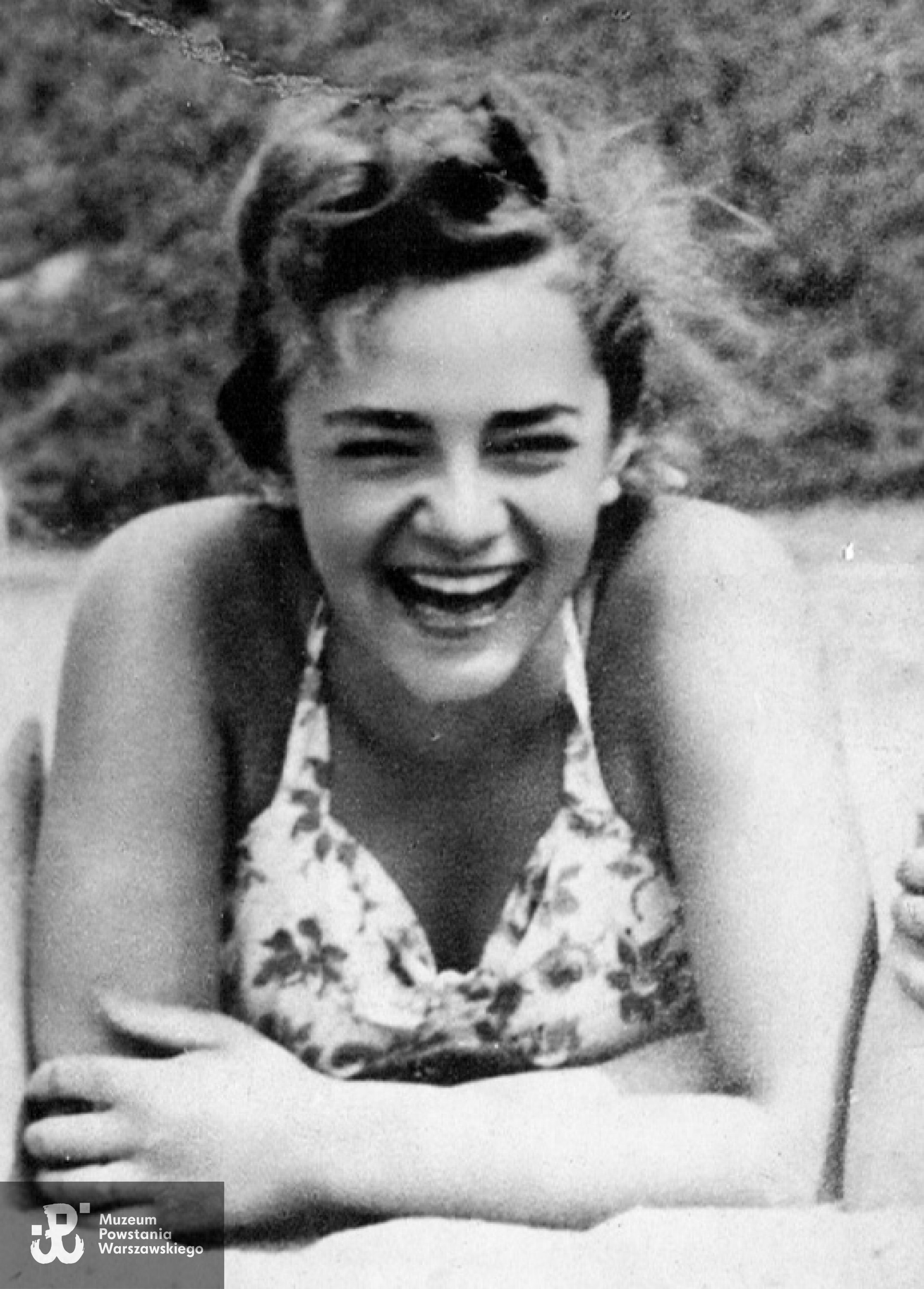 Halina Wolfram - 1939 rok. Zdjęcie : Jakub Kozal - archiwum rodzinne.