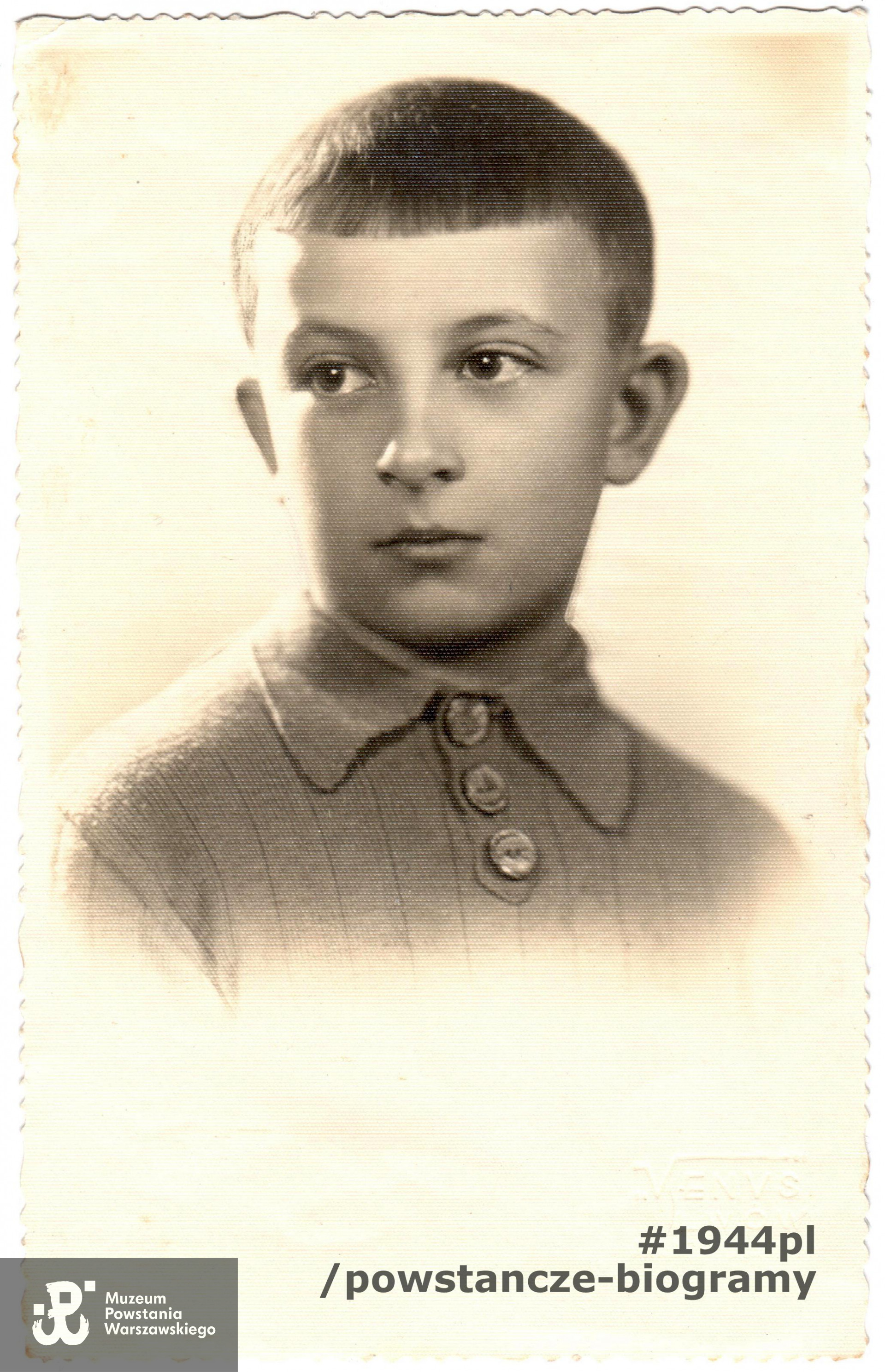 Jerzy Czerski, Lwów 1938 r. Fot. ze zbiorów rodzinnych. Skan  przekazany za pośrednictwem p. Jana Polaczka