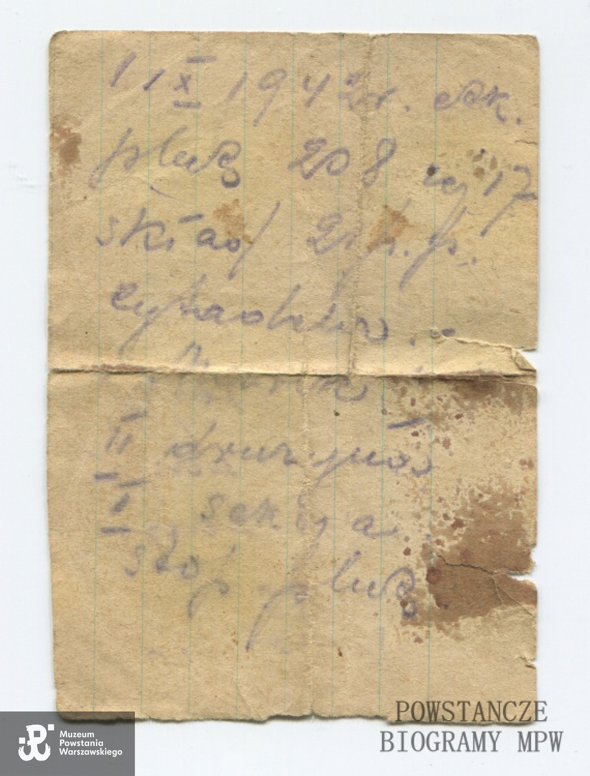 Z archiwum rodzinnego Andrzeja Olszewskiego.