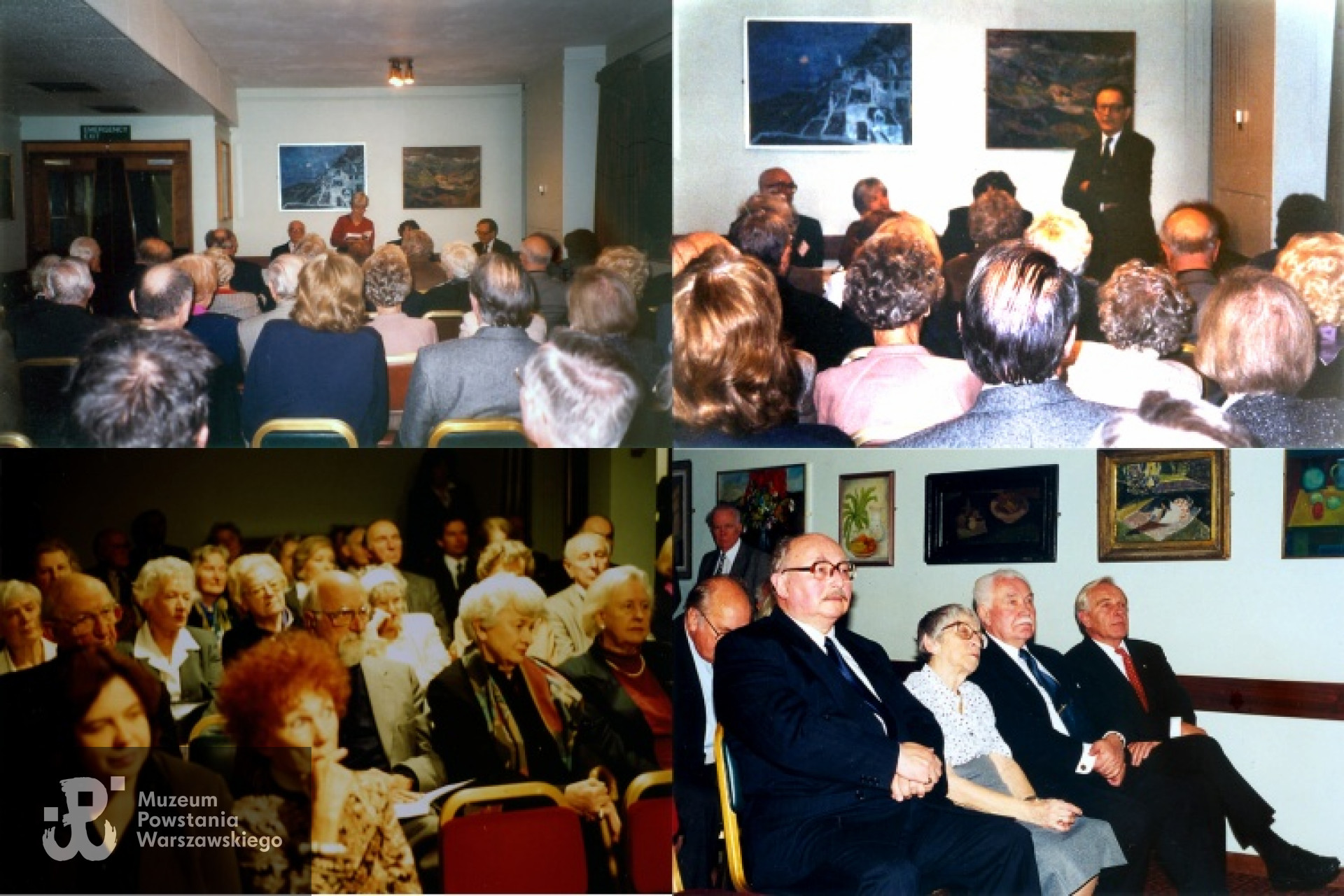 Promocja książki Krzysztofa Głuchowskiego W polskim Londynie w czasie Kiermaszu Książki Polskiej Fundacji Kulturalnej w Polskim Ośrodku Społeczno Kulturalnym w Londynie 12 grudnia 1999 r. Z archiwum rodzinnego Krzysztofa Głuchowskiego.