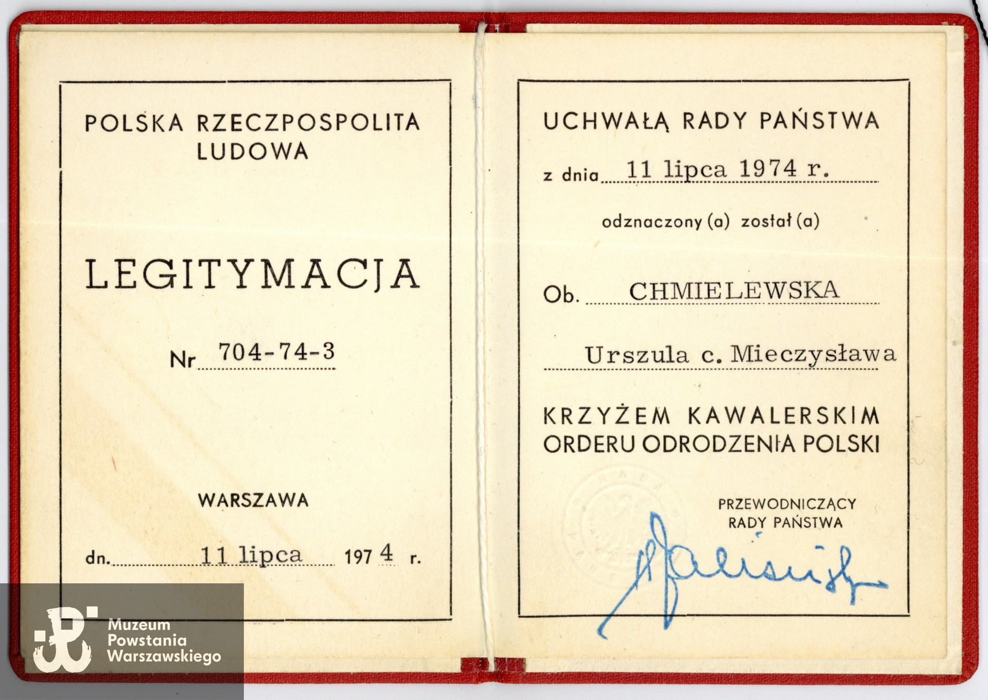  Zbiory rodzinne Marka i Marcina Chmielewskich, skan wykonano w Muzeum Powstania Warszawskiego (11/2025)