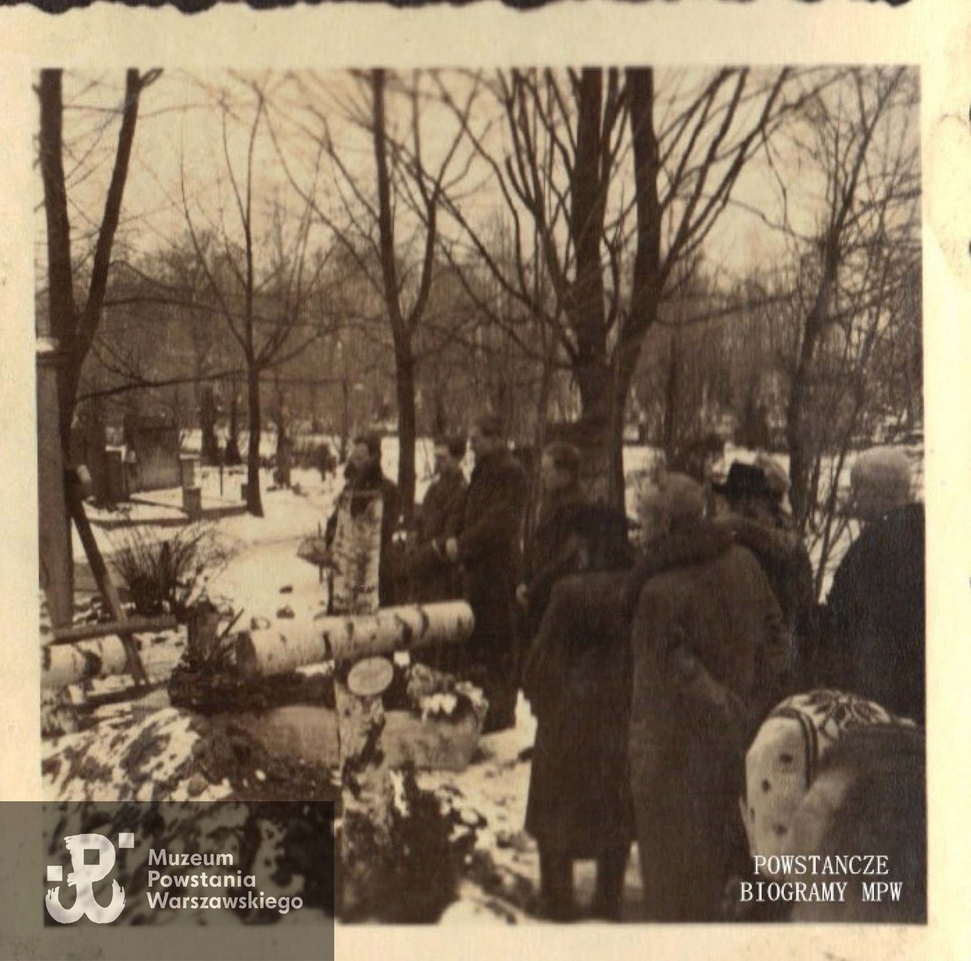 Pogrzeb Bronka (Stefana) Wiśniewskiego ps. "Mucha". Fot. z archiwum rodzinnego Michała Jandy