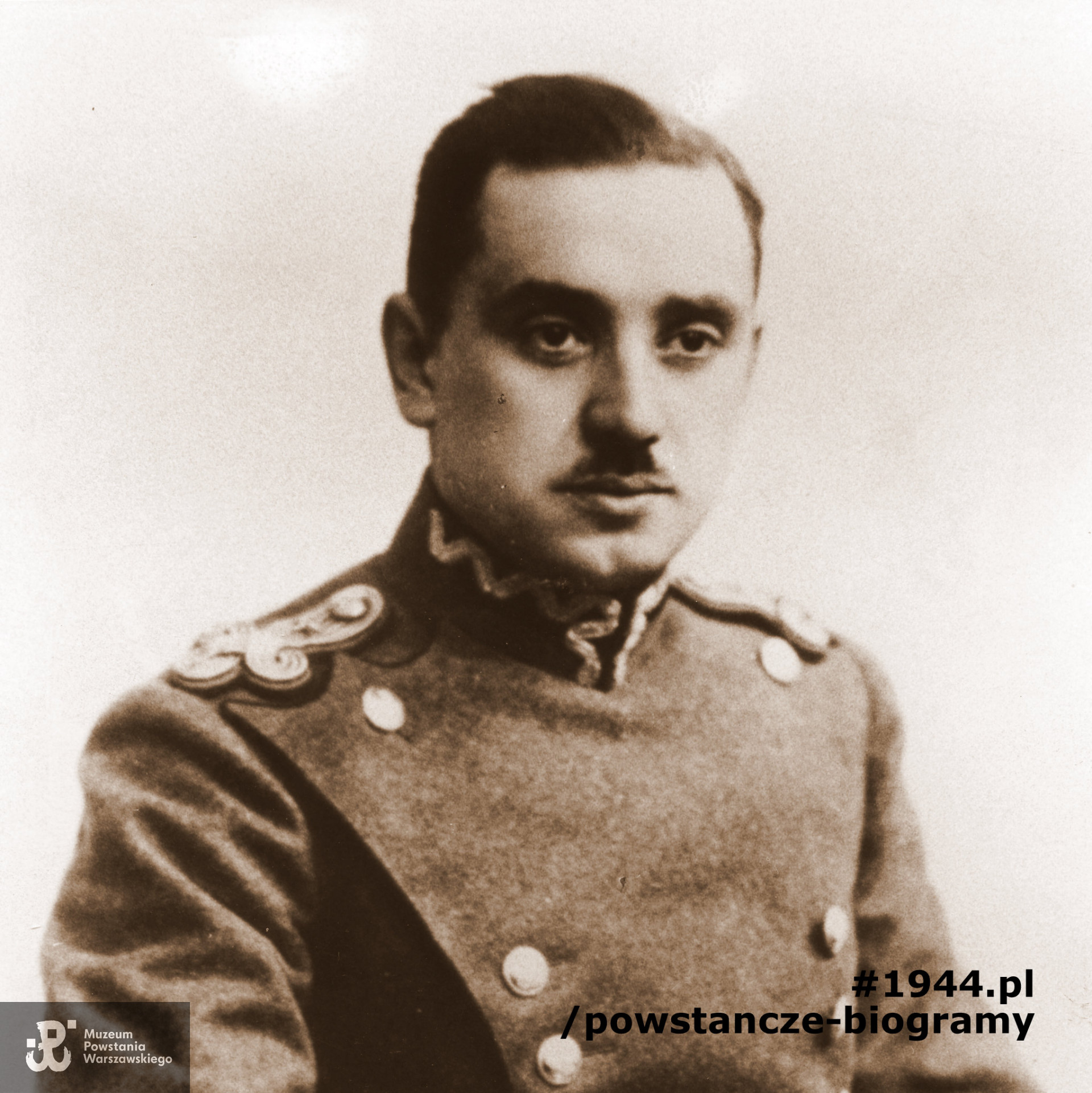 Mieczysław Jerzy Mazaraki ps. "Orlik" (1891-1970). Fot. materiały do Słownika Biograficznego Uczestników  PW