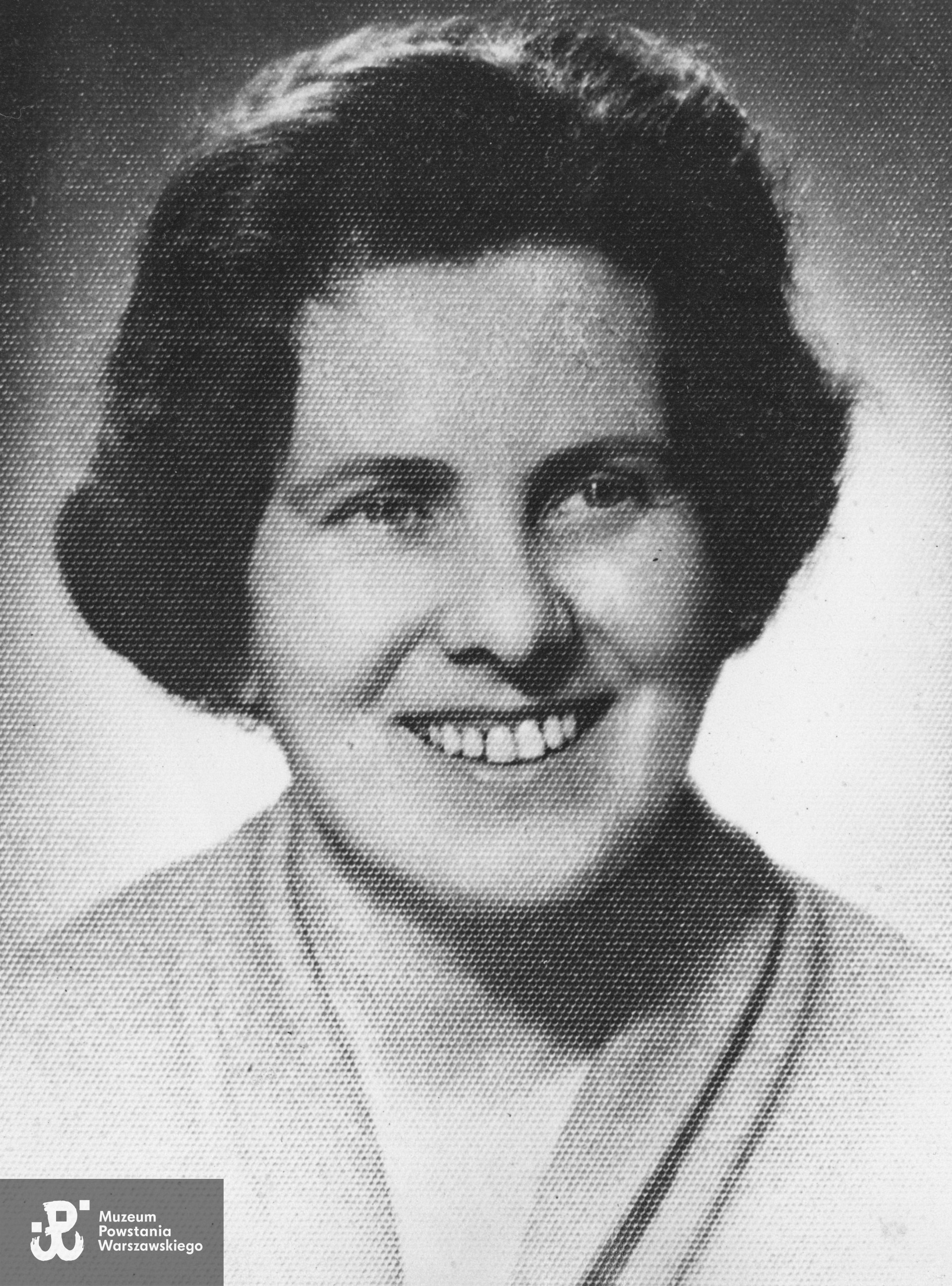 Natalia Choińska - Geissler, fotografia powojenna, ze zbiorów rodzinnych p. Ewy Rutkowskiej, siostrzenicy