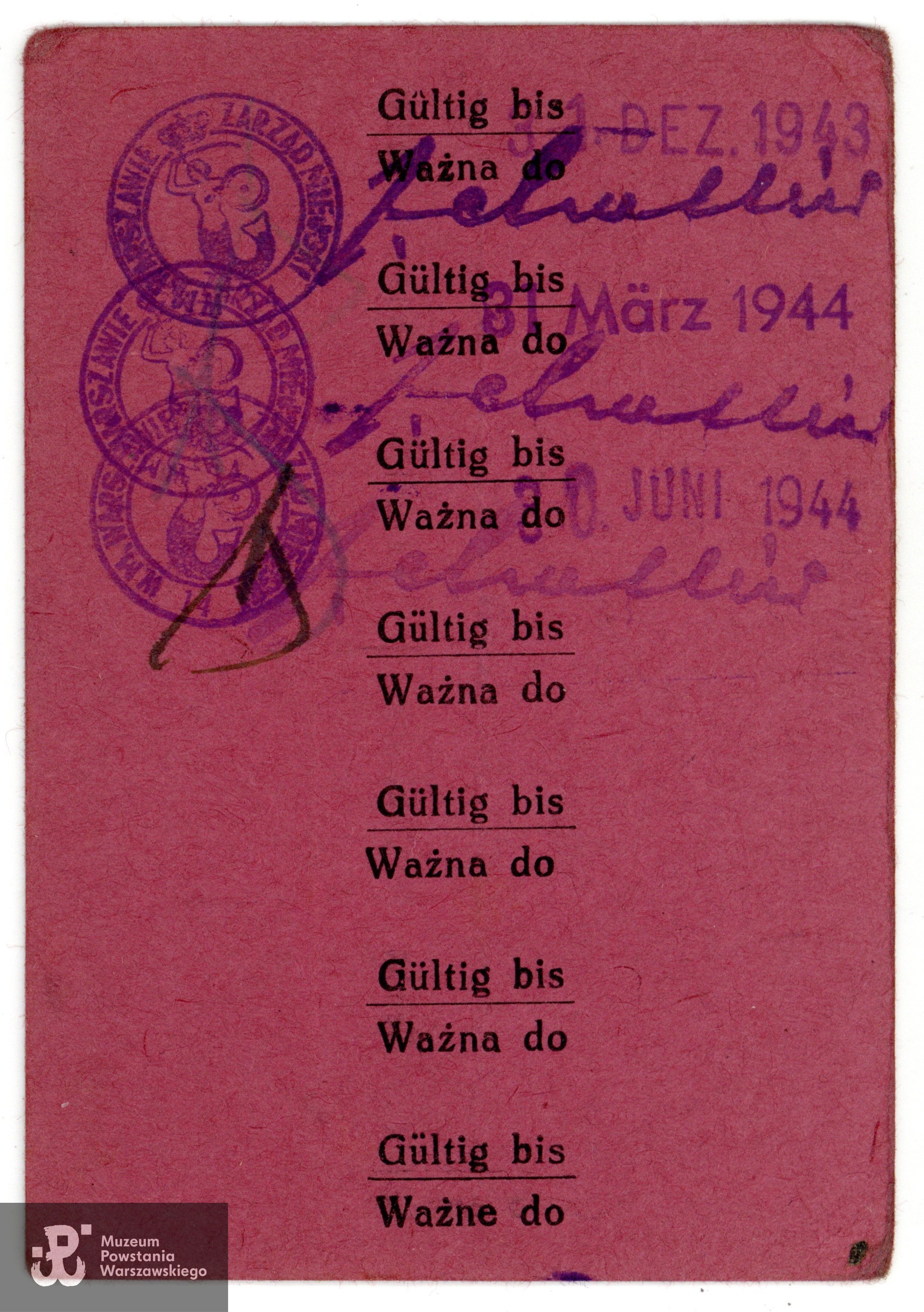 Ze zbiorów rodzinnych, udostępniła wnuczka Powstańca, p. Paulina Taff. Skany wykonano w Muzeum Powstania Warszawskiego, 06/2024