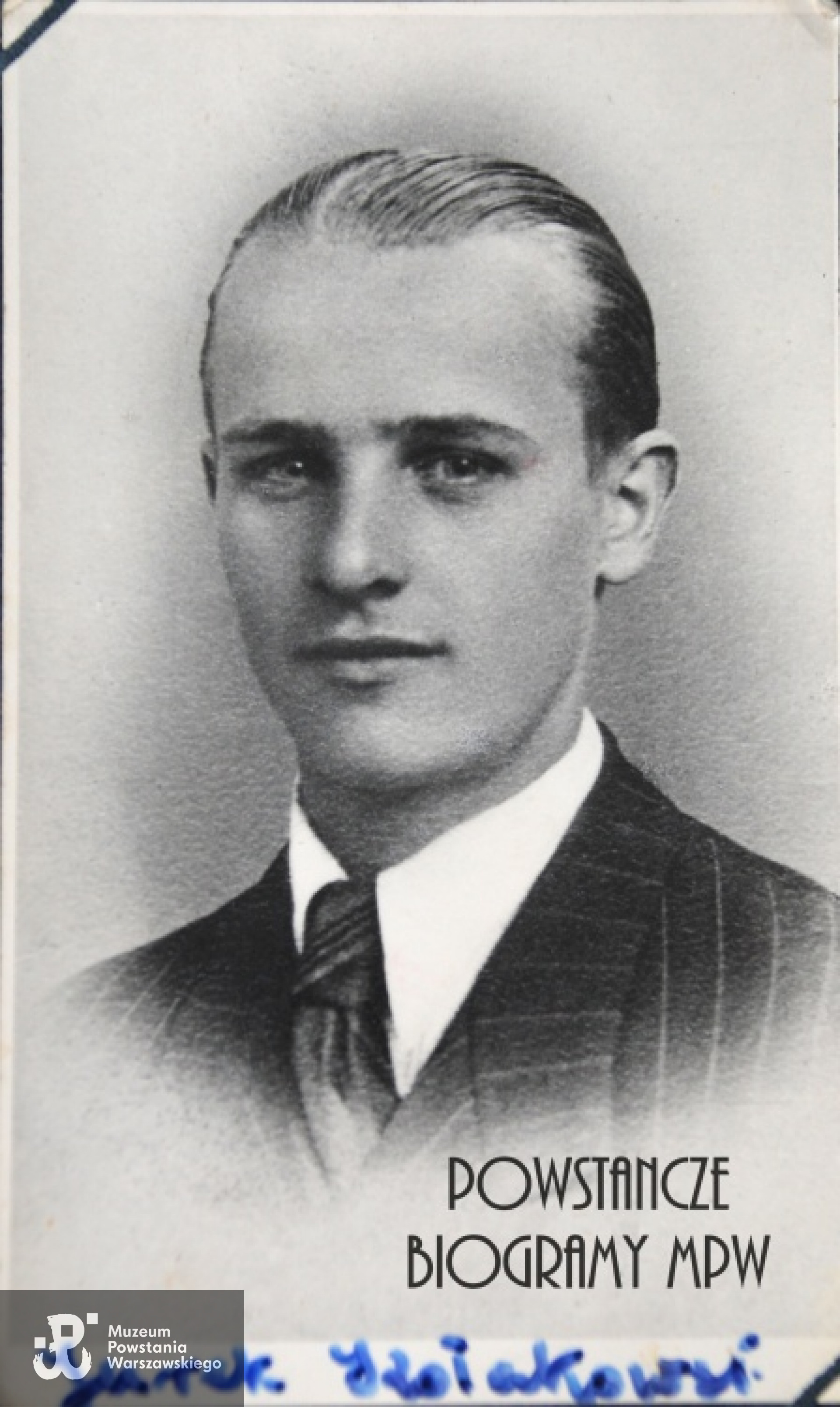 Jerzy Kołakowski ps. "Rak" (1923-1944) Fot. archiwum rodzinne.