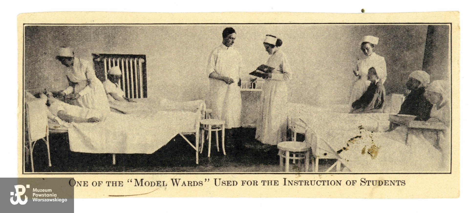 Pamiątka pochodząca ze spuścizny po piel. Michalinie Szelągowskiej. Ze zbiorów Muzeum Powstania Warszawskiego.