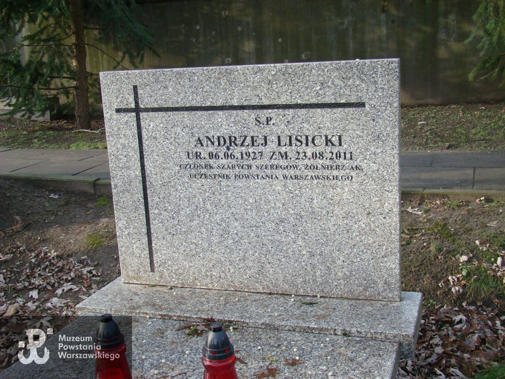 Powązki Wojskowe. Fot. udostępniła p. Beata Trzcińska