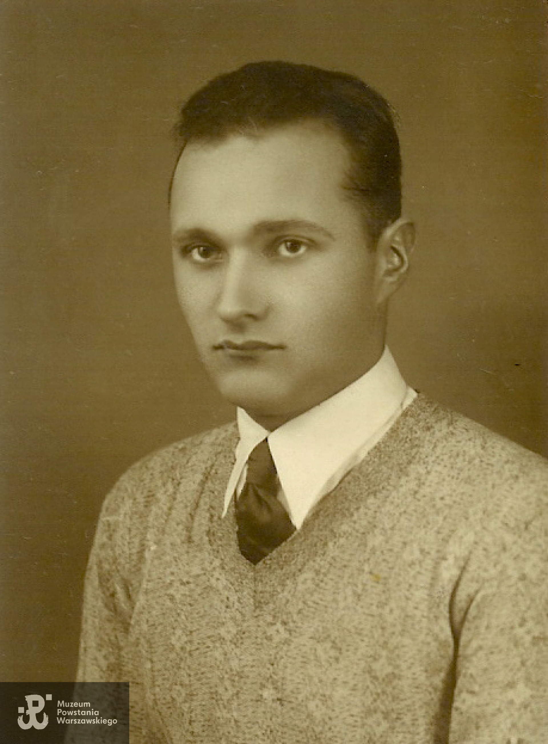 ppor. Stanisław Chyczewski "Zbyszek" (1908-1944). Fot. udostępniła Julia Sielicka - Jastrzębska (02/2012)