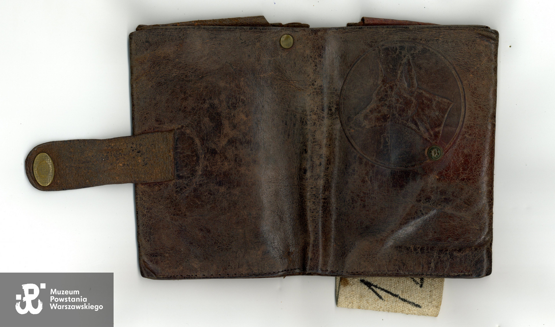 Pamiątkowy portfel, który należał do por. Stefana Czyżewskiego "Kajtka". Zbiory rodzinne, udostępniła p. Kinga Rusin, wnuczka Powstańca