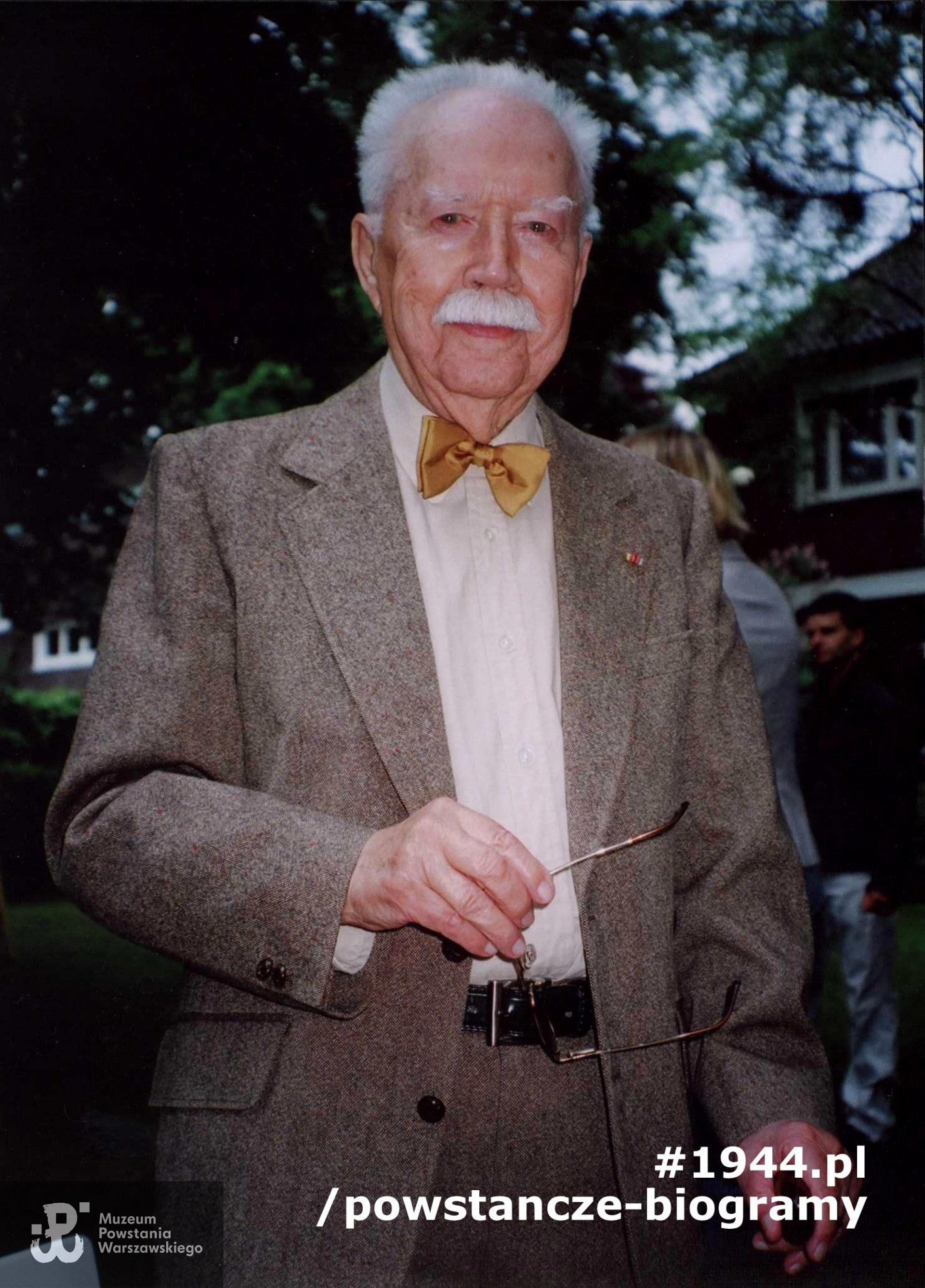 Wincenty Julian Broniwój-Orliński  (1913-2006). Fot. - materiały do Słownika Biograficznego Uczestników PW  - Pokój Kombatanta