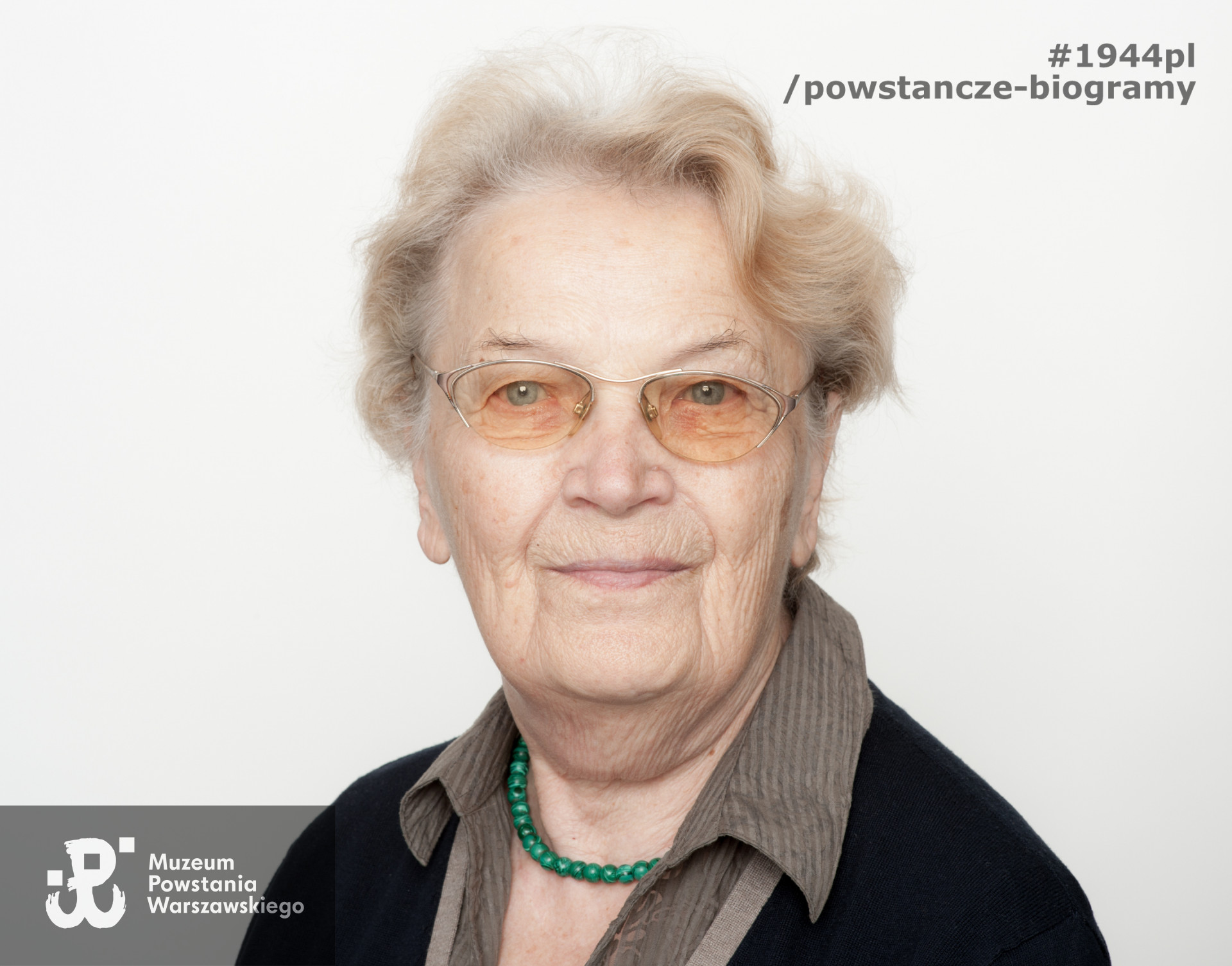 Zdjęcie z serii portretów Powstańców Warszawskich wykonanych w ramach projektu "1944/70/2014" realizowanego przez grupę WWPHOTO dla uczczenia 70. rocznicy wybuchu Powstania Warszawskiego. Muzeum Powstania Warszawskiego, 22.07-04.08 2013.