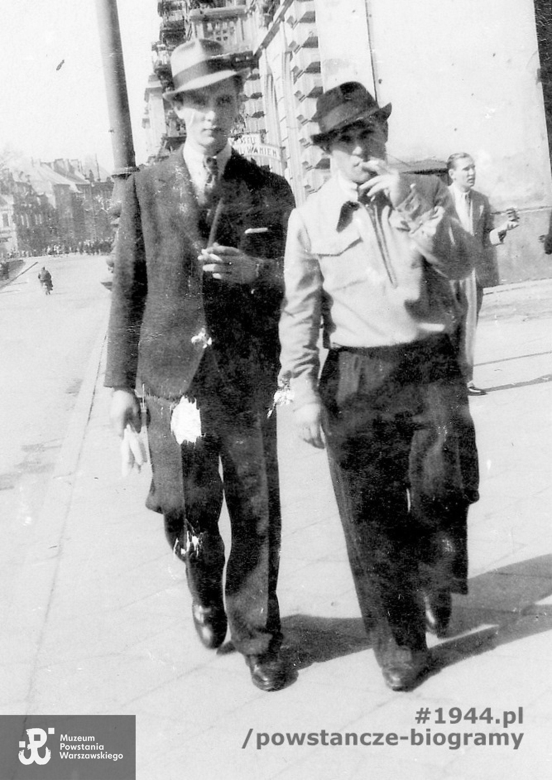 Roman Warabida "Mały" (1923-1992). Zdjęcie wykonane przed 1944 r.  Fot. archiwum rodzinne