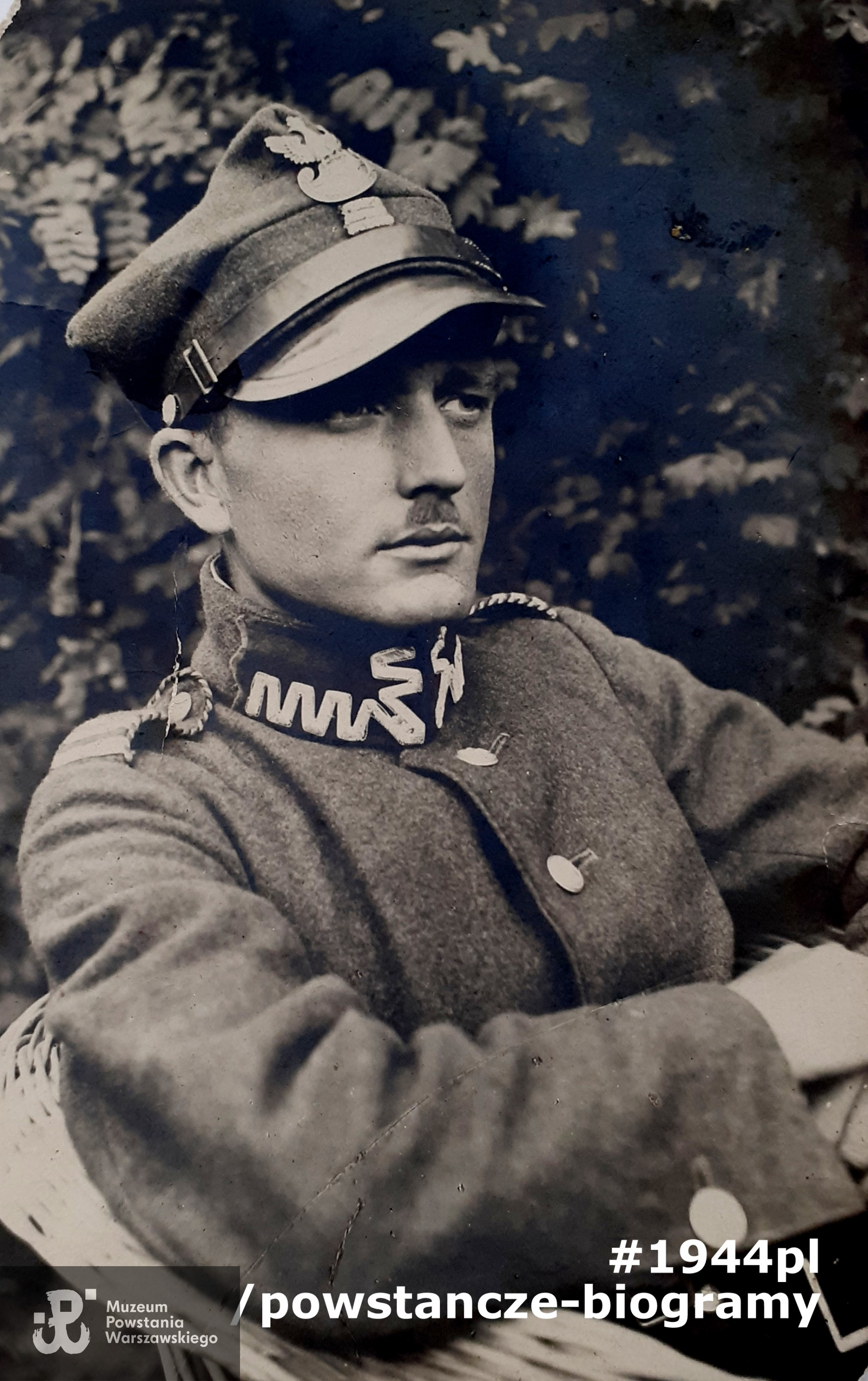 por. Apoloniusz Zbigniew Dobrzyński "Kruk" (1902-1944). Fot. w imieniu rodziny przesłał p. Leszek Jaworski