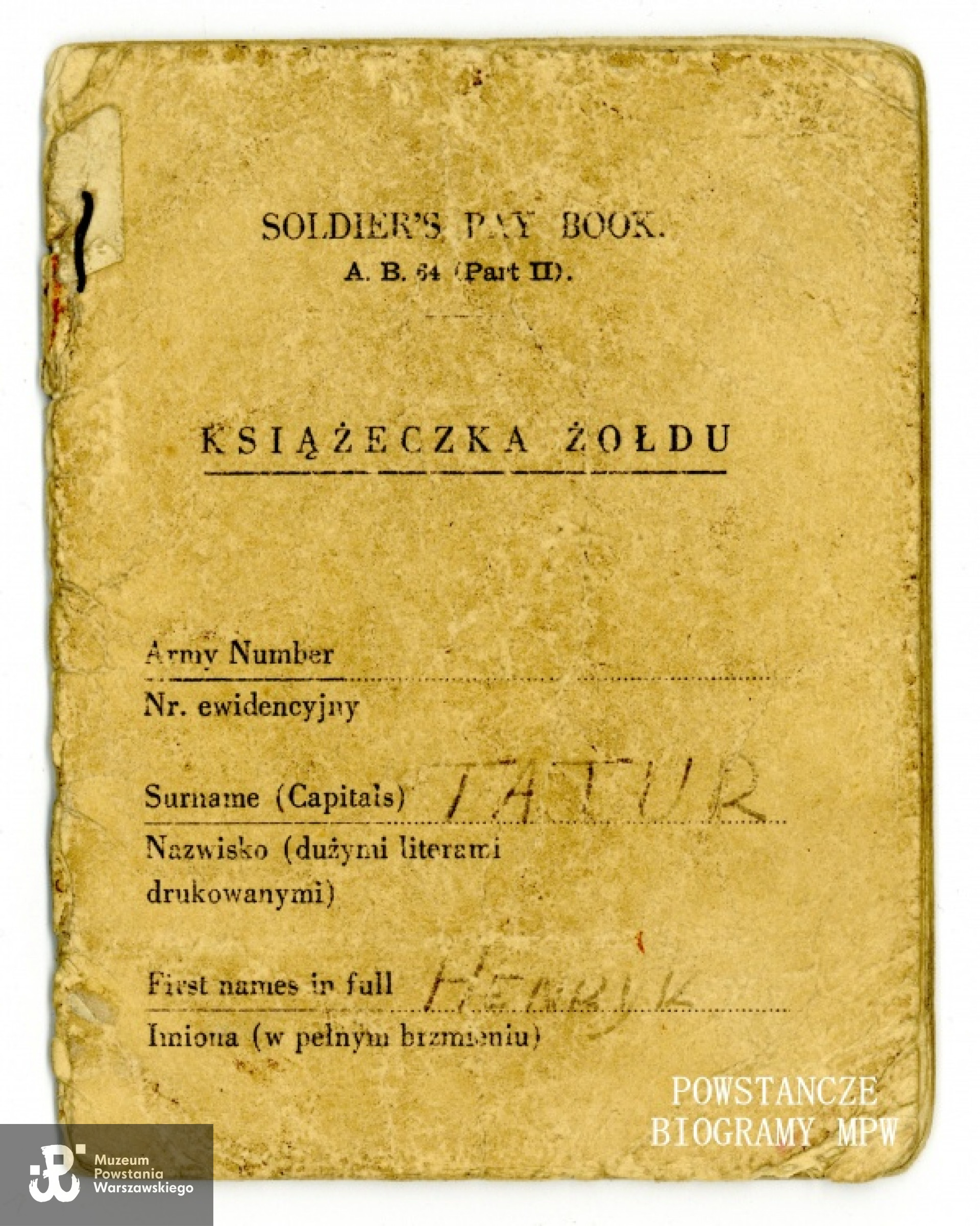 Fot. z archiwum rodzinnego Andrzeja Tatura