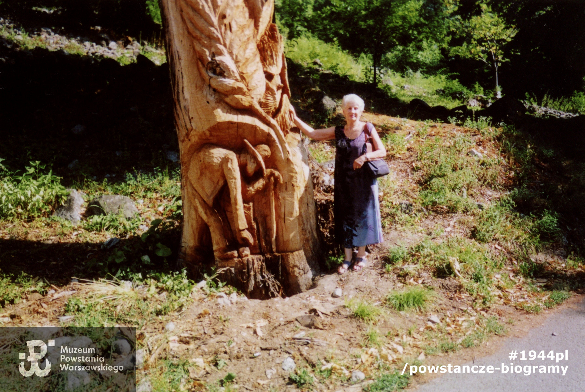 W lipcu 2015 roku. Fot. z archiwum rodzinnego udostępniła p. Maria Bourquin - Rulska
