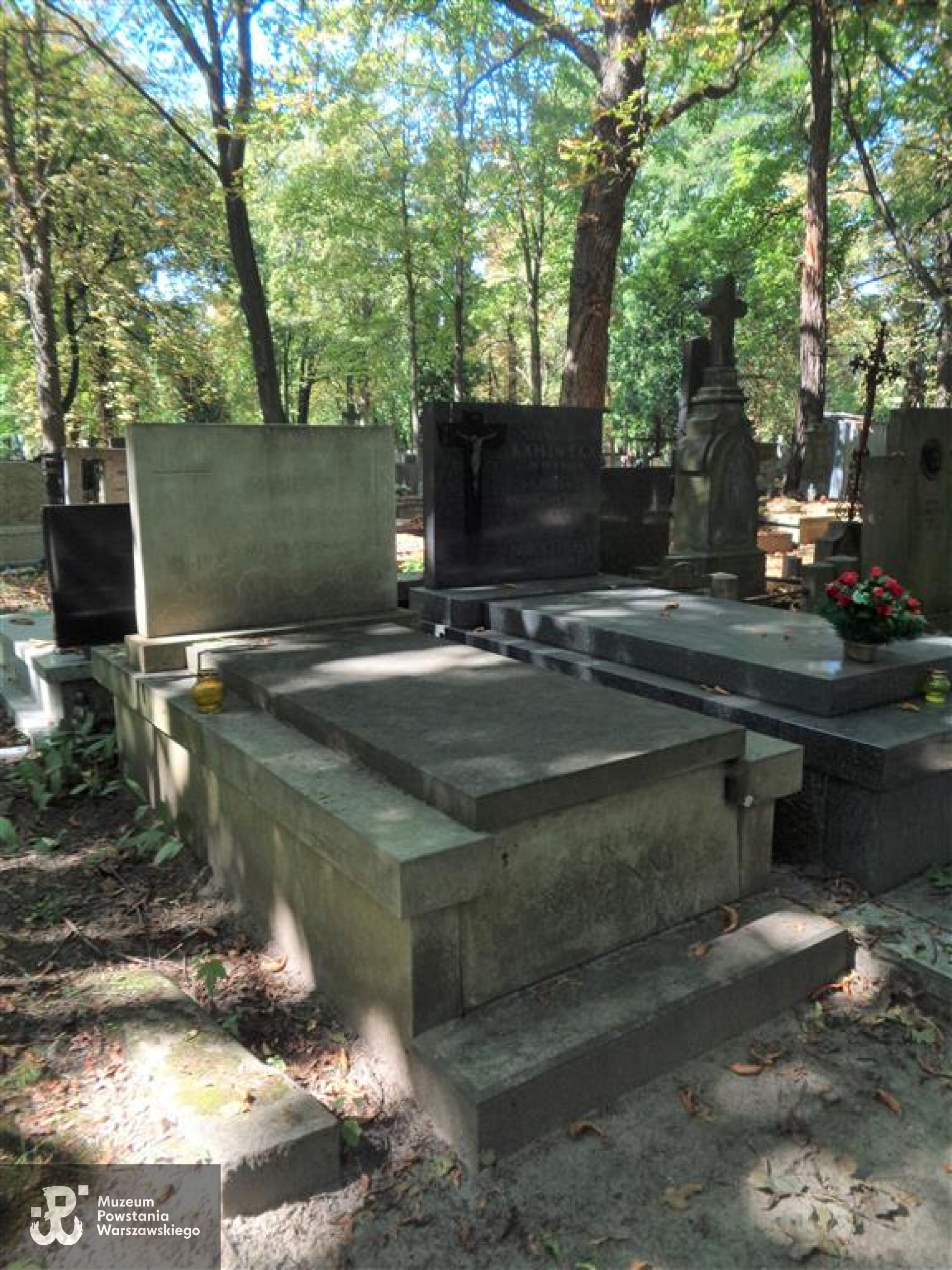 Cmentarz Powązkowski w Warszawie (Stare Powązki), kw. 267, rząd 3, grób 17. 